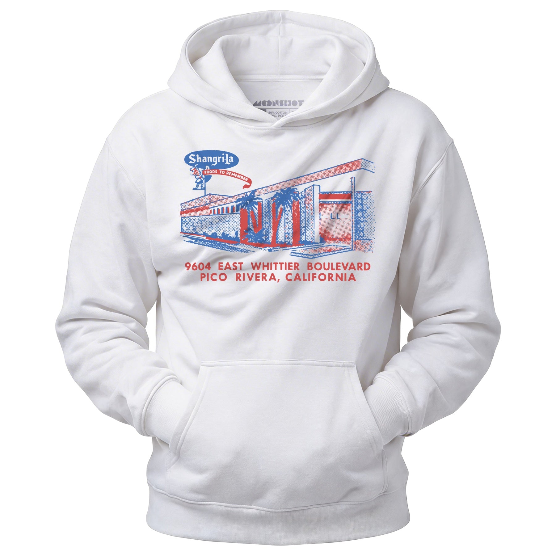 Shangri-La - Pico Rivera, CA - Vintage Restaurant - Unisex Hoodie