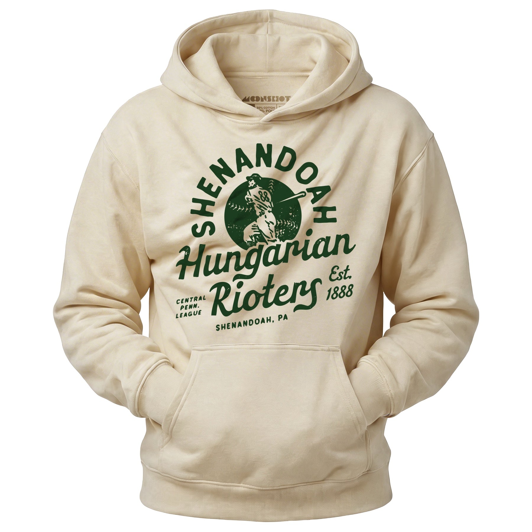 Shenandoah Hungarian Rioters - Pennsylvania - Vintage Defunct Baseball Teams - Unisex Hoodie