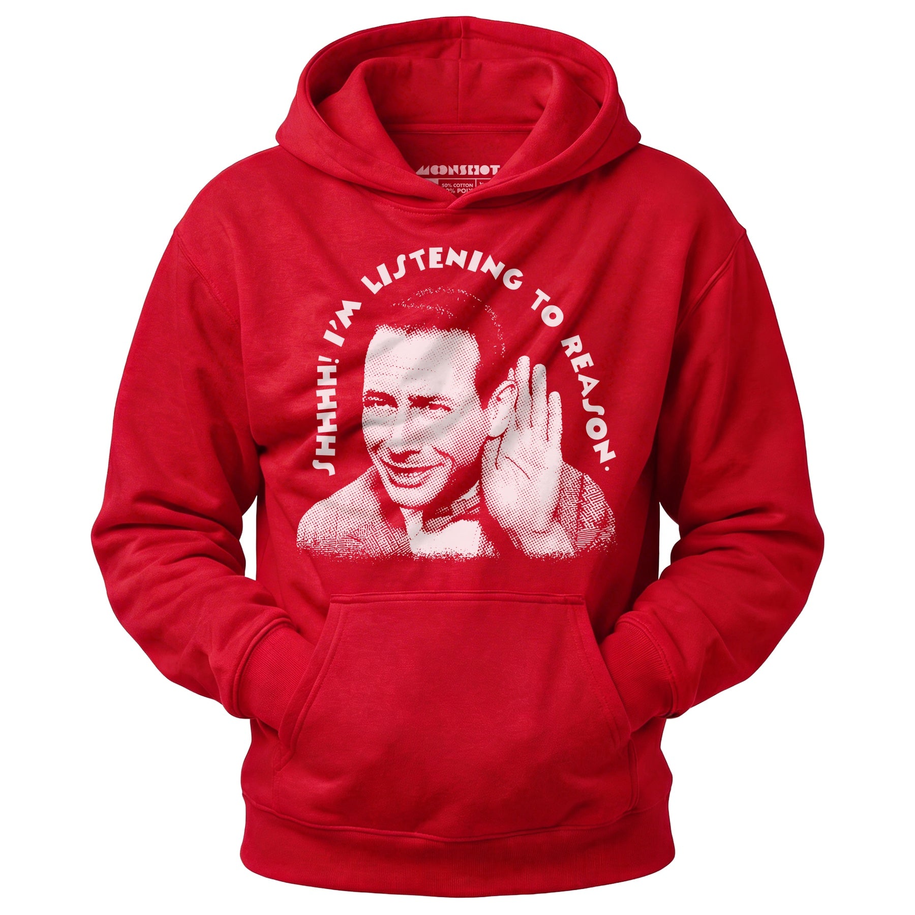 Shhhh I'm Listening to Reason - Unisex Hoodie