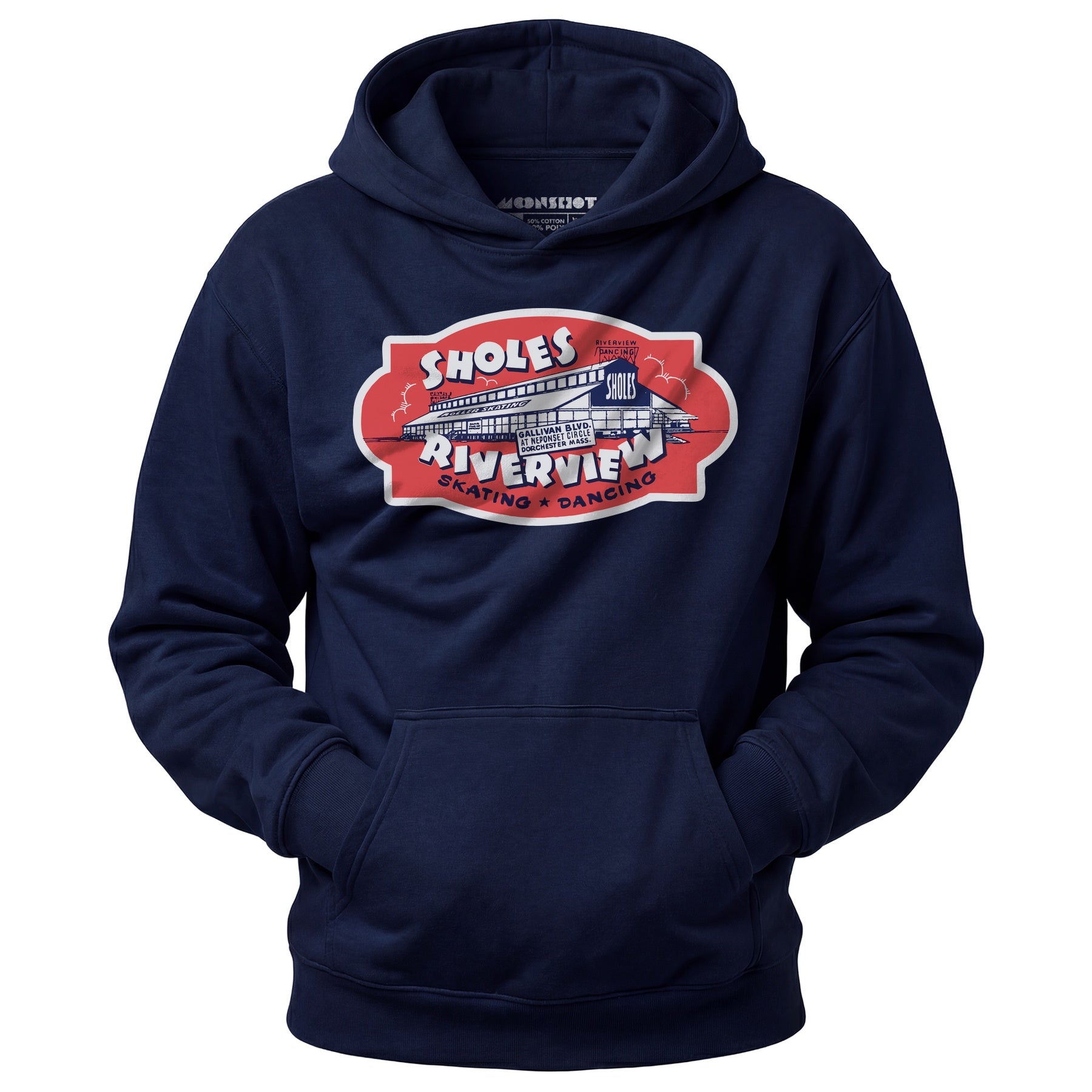 Sholes Riverview - Dorchester, MA - Vintage Roller Rink - Unisex Hoodie