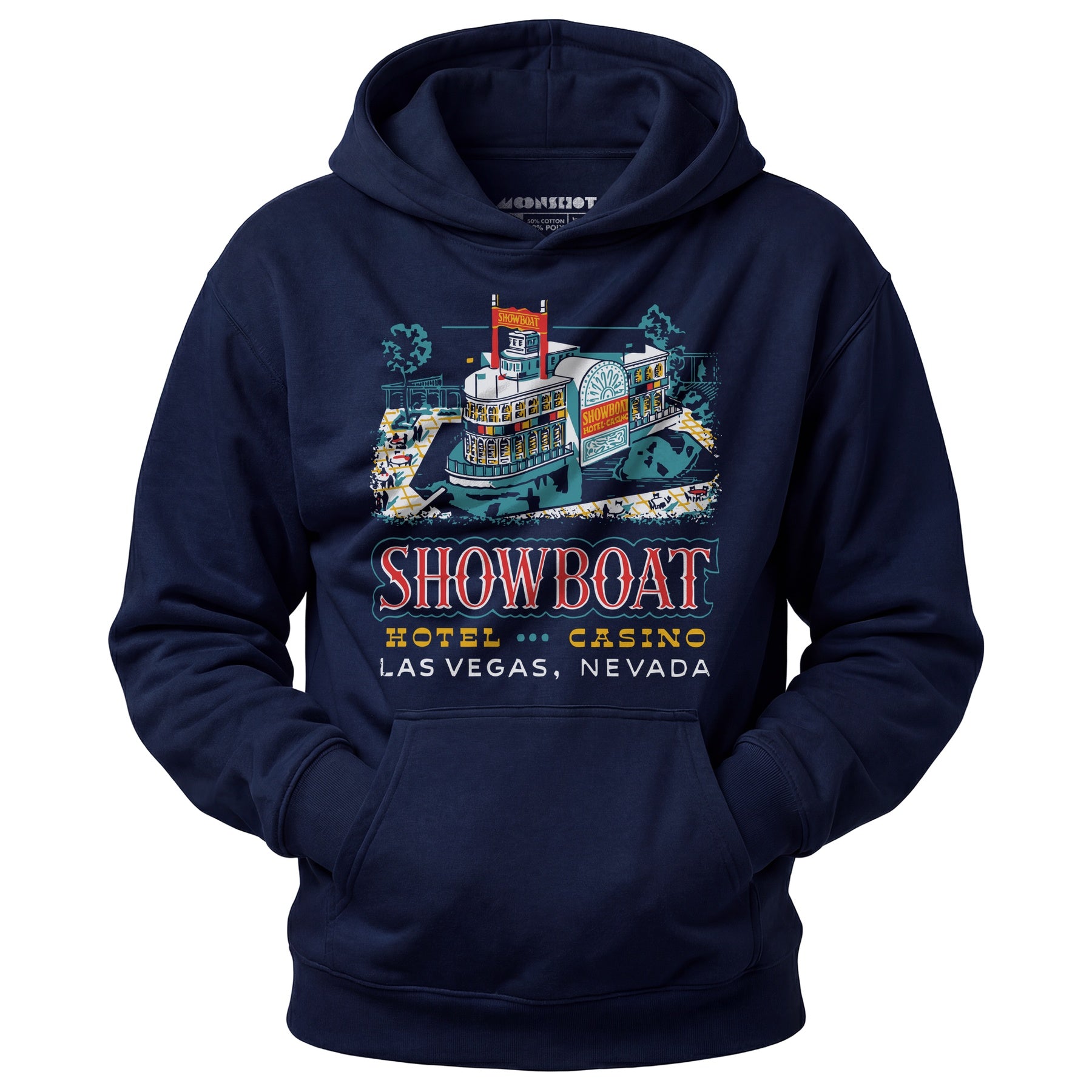 Showboat Hotel & Casino v2 - Vintage Las Vegas - Unisex Hoodie