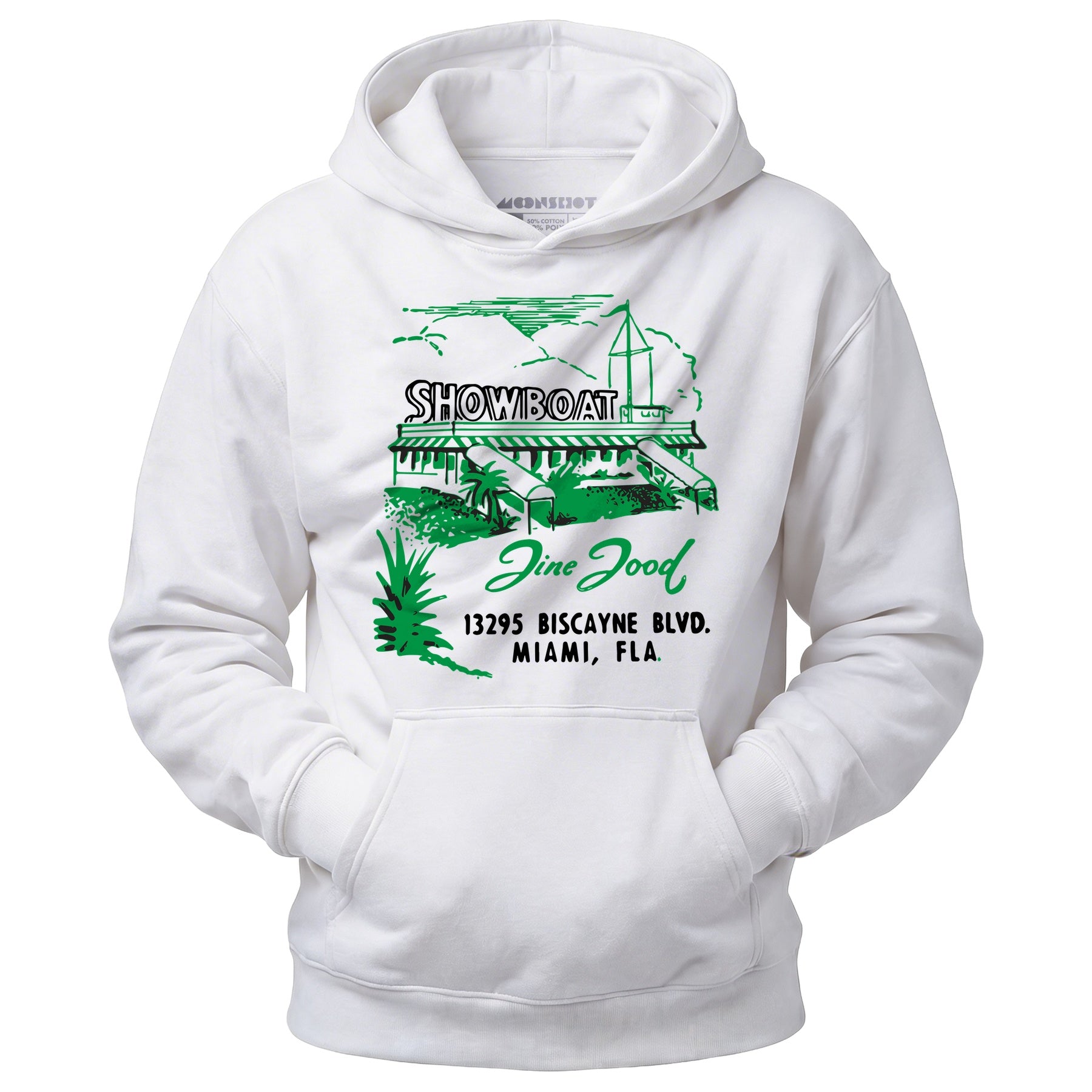 Showboat - Miami, FL - Vintage Restaurant - Unisex Hoodie
