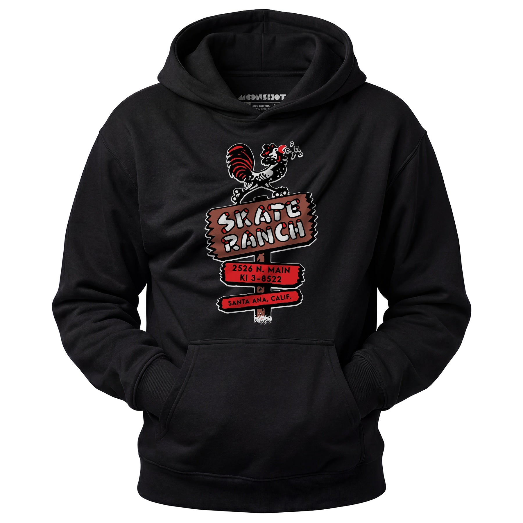 Skate Ranch - Santa Ana, CA - Vintage Roller Rink - Unisex Hoodie
