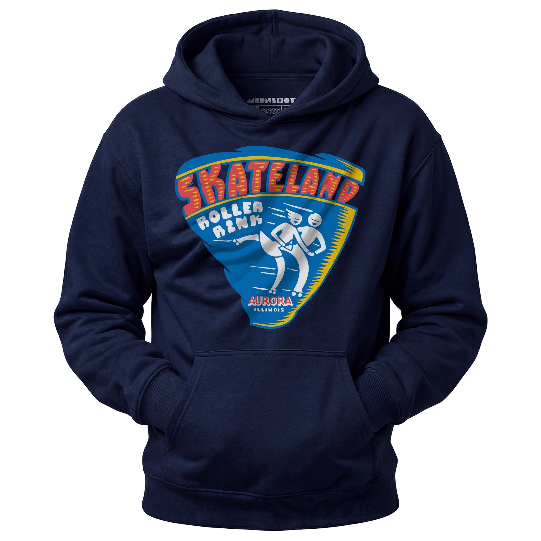 Skateland - Aurora, IL - Vintage Roller Rink - Unisex Hoodie