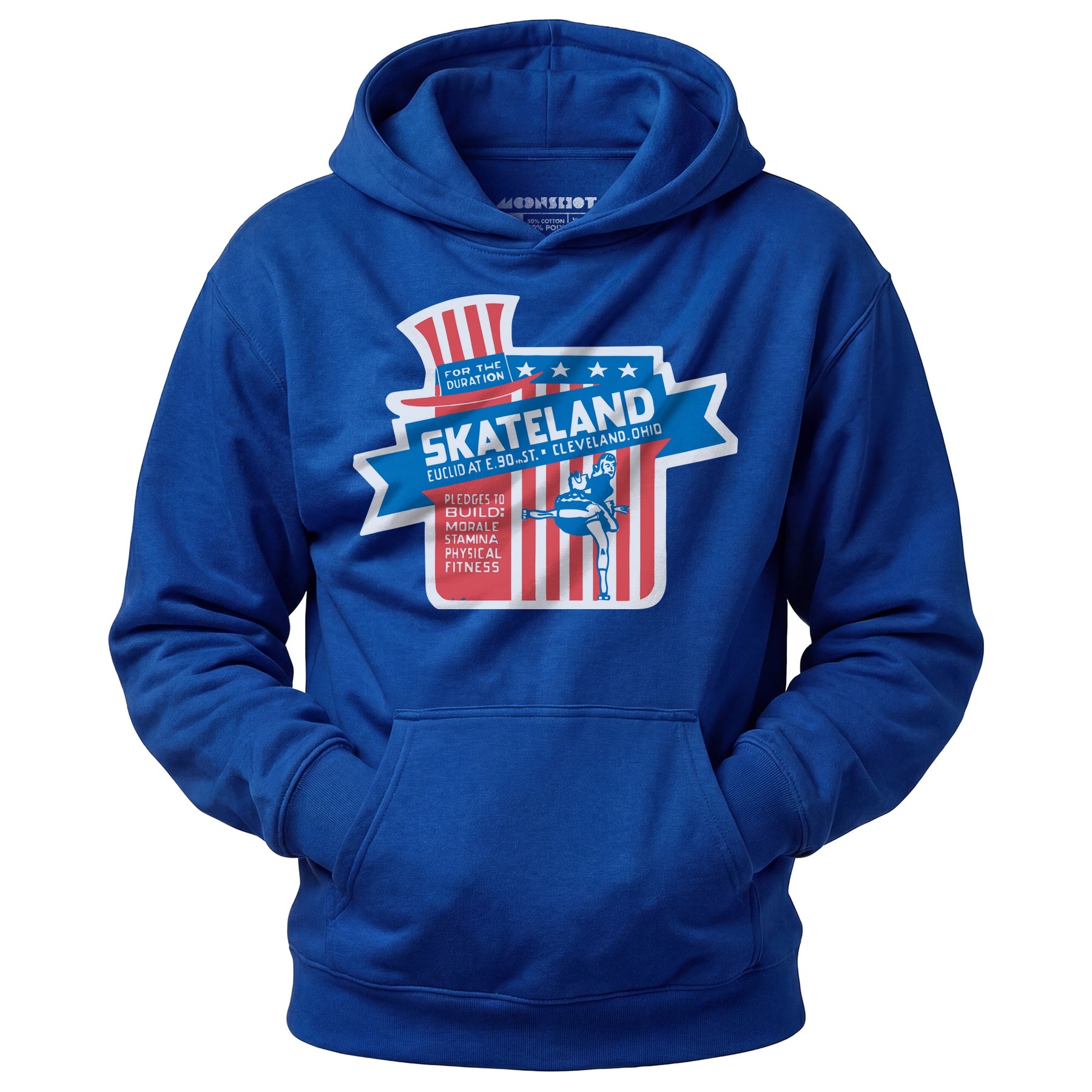 Skateland - Cleveland, OH - Vintage Roller Rink - Unisex Hoodie