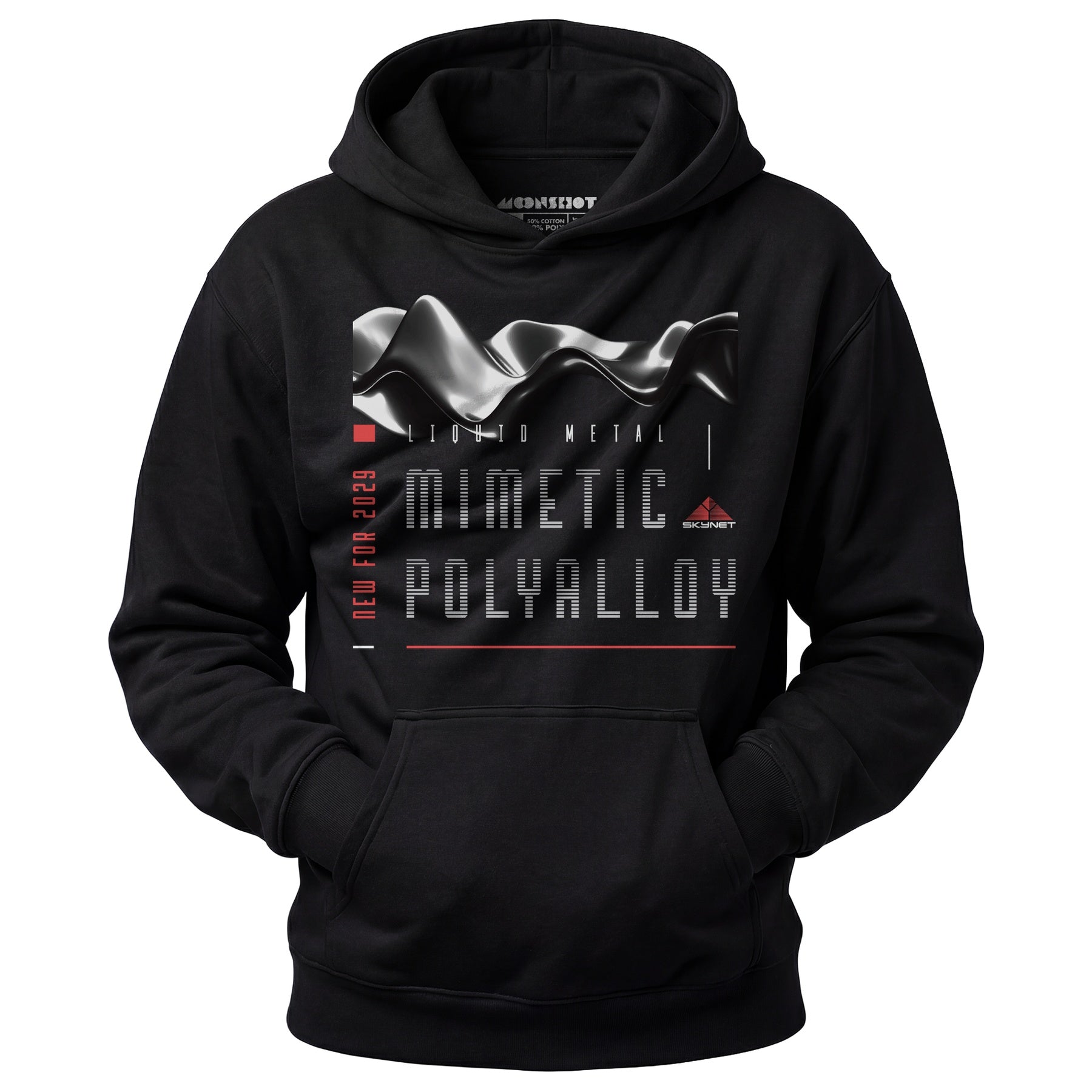 Skynet - Mimetec Polyalloy - Liquid Metal - Unisex Hoodie