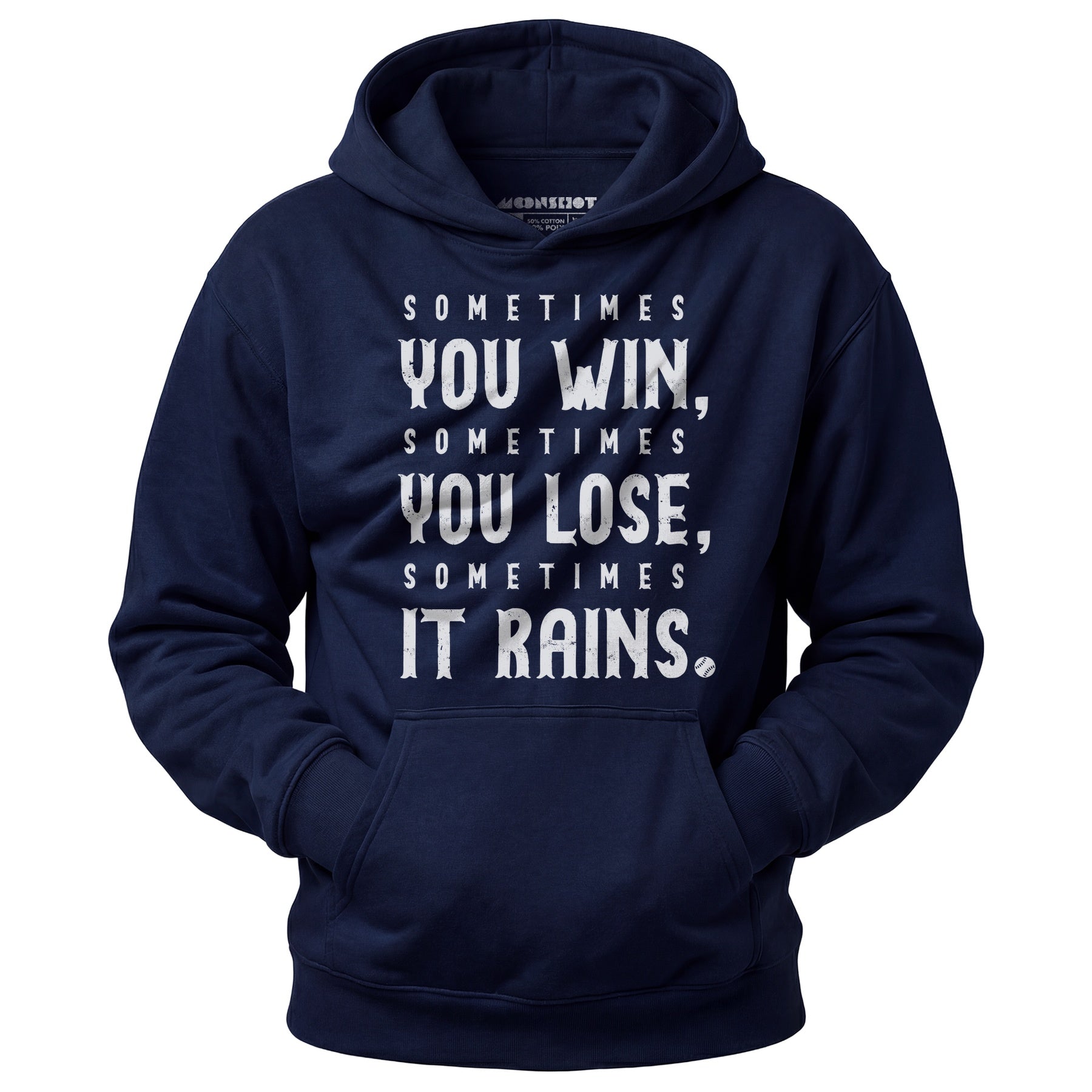 Sometimes it Rains - Bull Durham - Unisex Hoodie