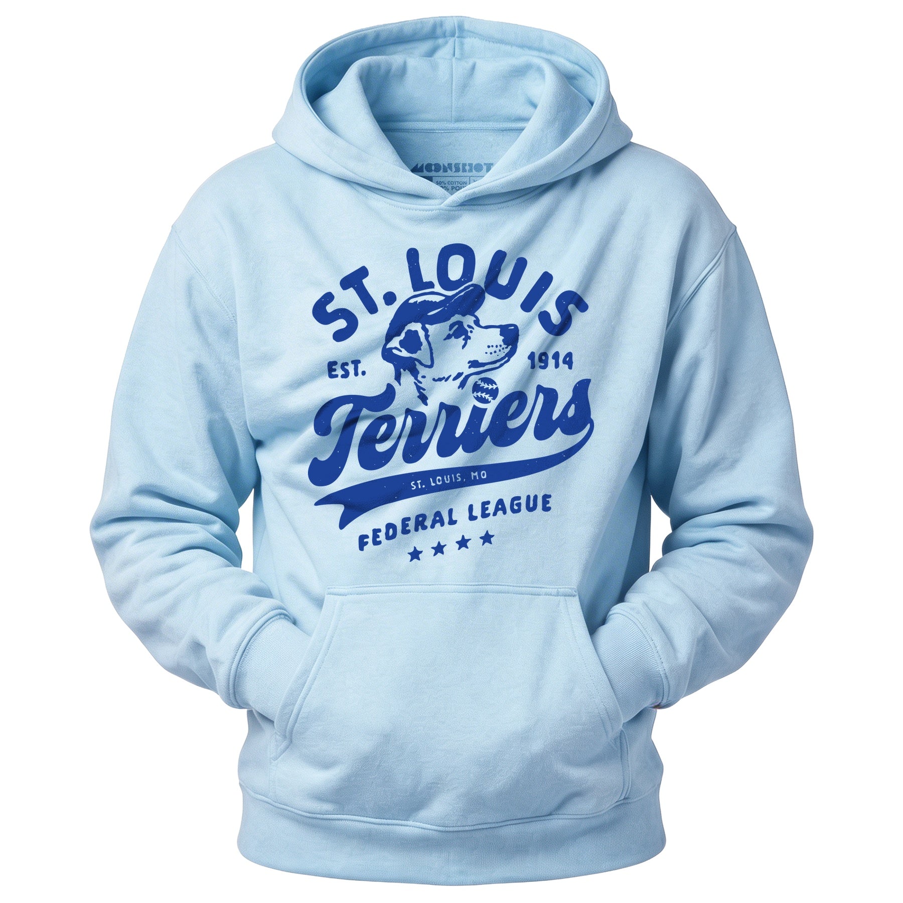 St. Louis Terriers - Missouri - Vintage Defunct Baseball Teams - Unisex Hoodie