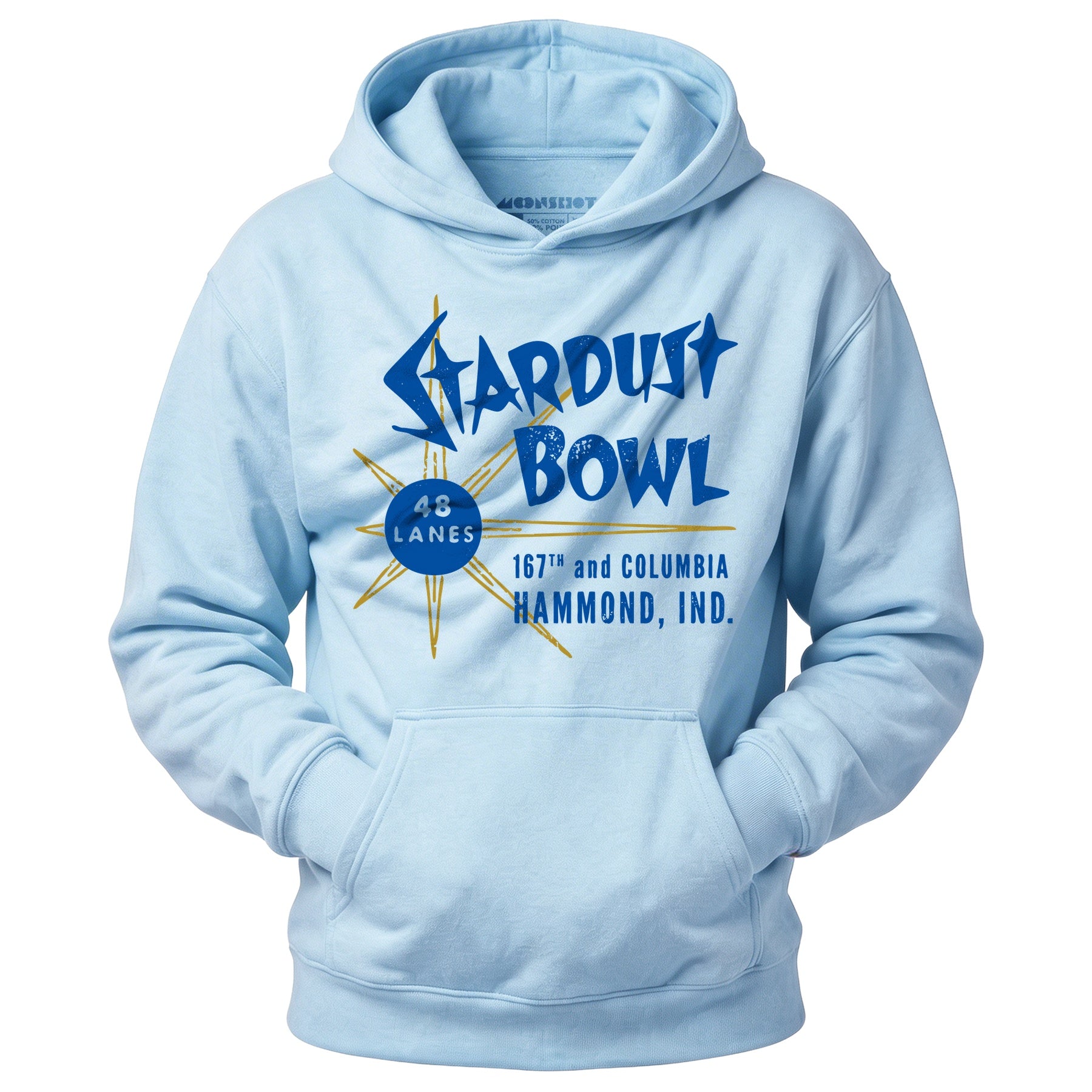Stardust Bowl - Hammond, IN - Vintage Bowling Alley - Unisex Hoodie