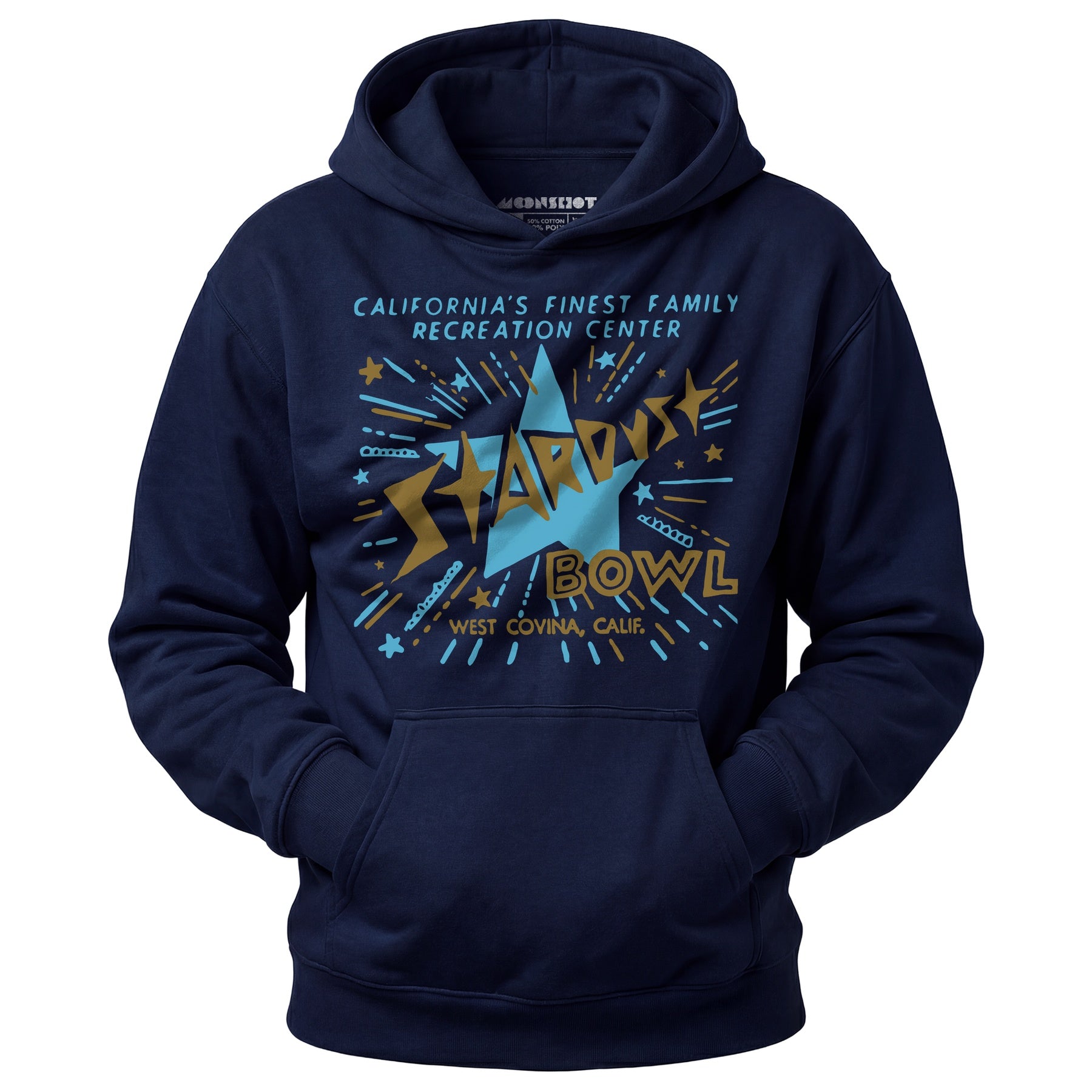 Stardust Bowl - West Covina, CA - Vintage Bowling Alley - Unisex Hoodie
