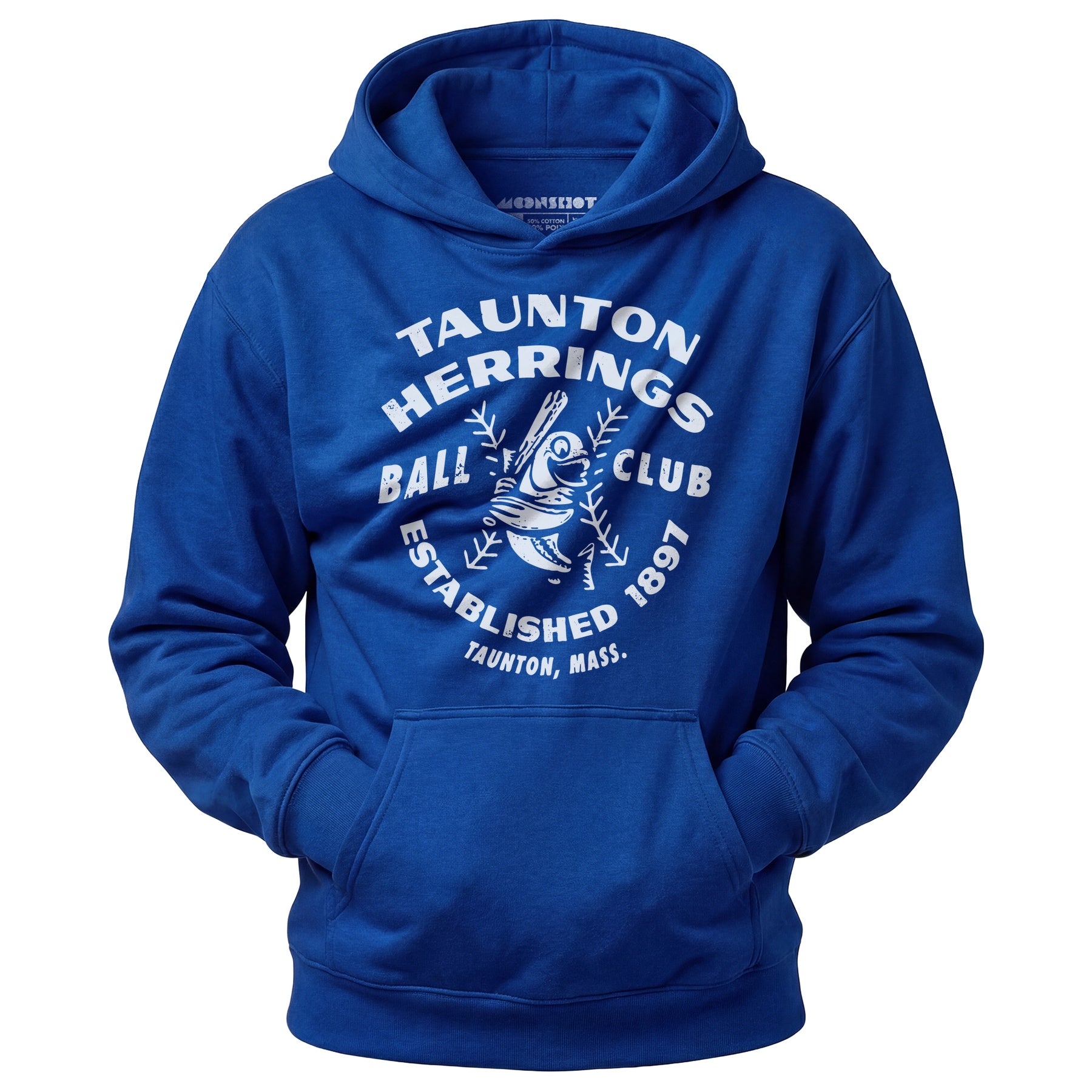 Taunton Herrings - Massachusetts - Vintage Defunct Baseball Teams - Unisex Hoodie