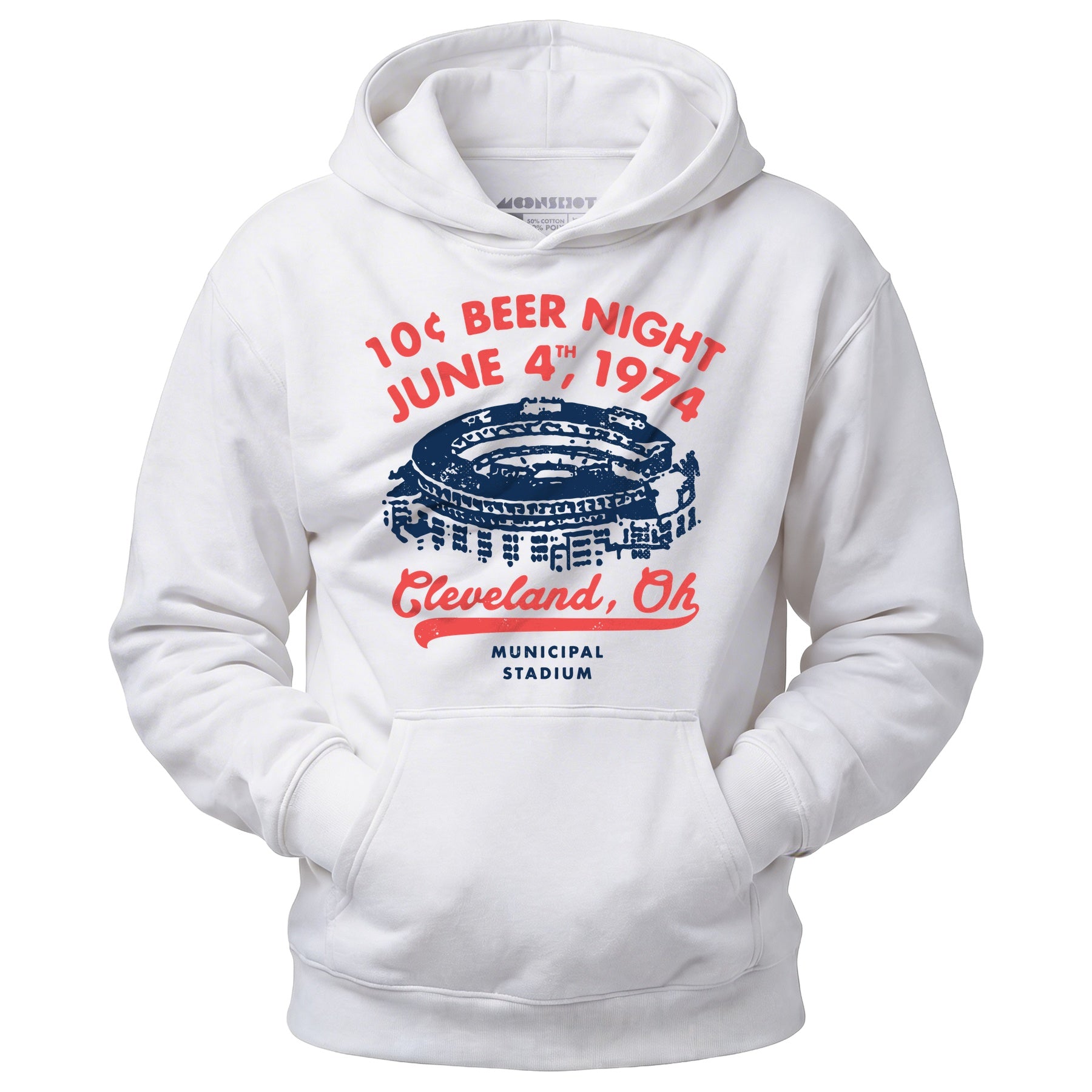 Ten Cent Beer Night - Cleveland Ohio - Unisex Hoodie