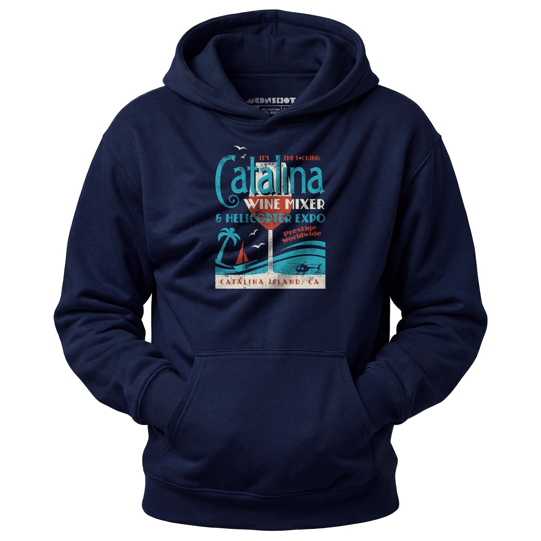 The Catalina Wine Mixer & Helicopter Expo - Unisex Hoodie