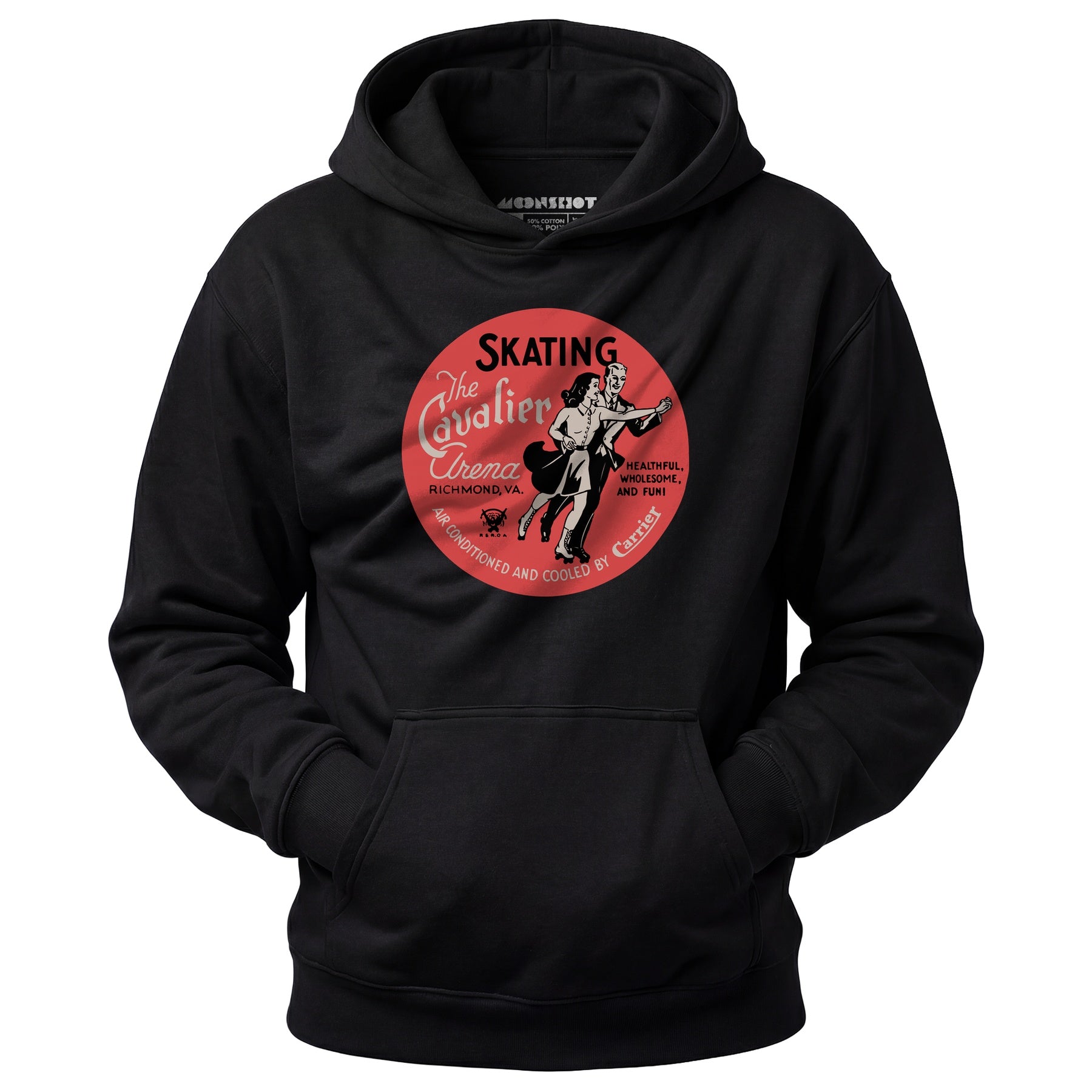 The Cavalier Arena - Richmond, VA - Vintage Roller Rink - Unisex Hoodie