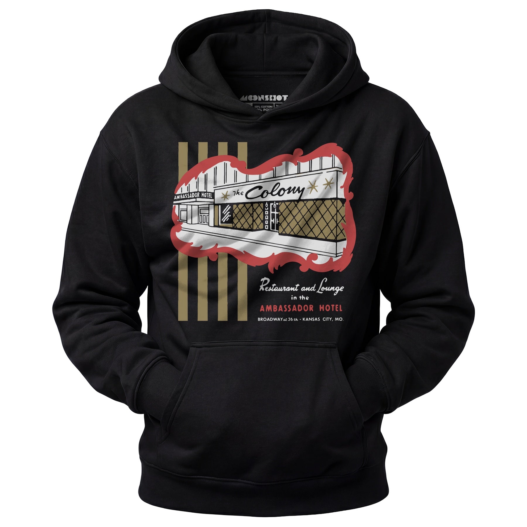 The Colony - Kansas City, MO - Vintage Restaurant - Unisex Hoodie