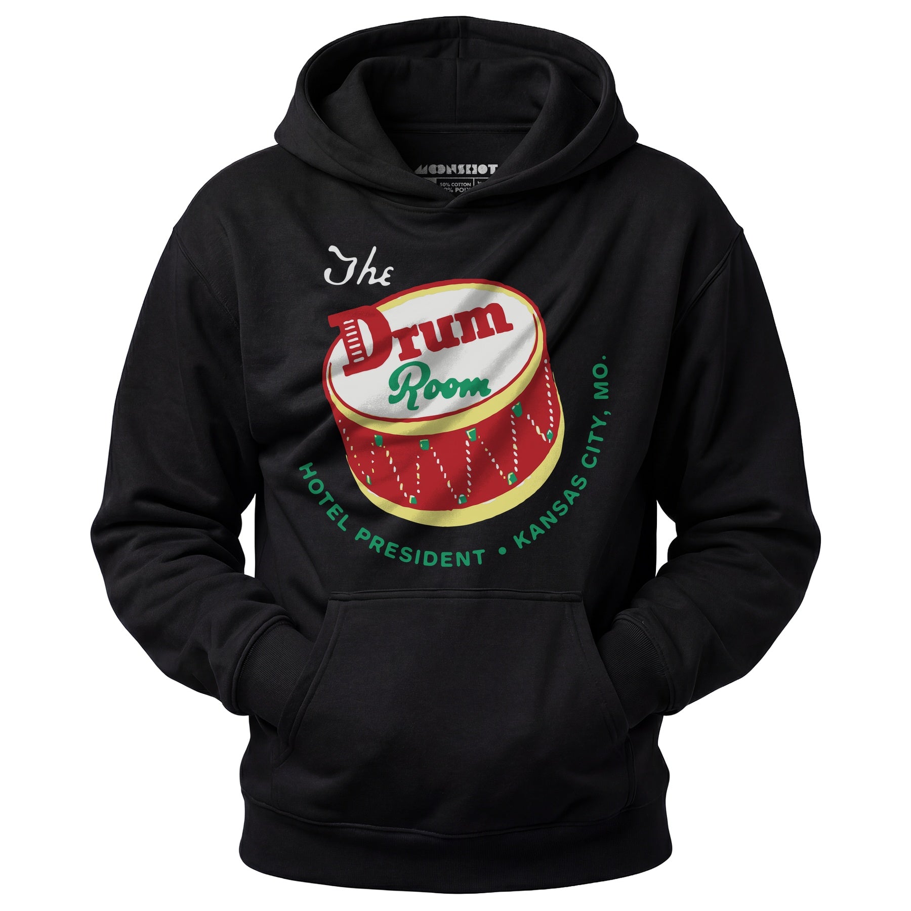 The Drum Room - Kansas City, MO - Vintage Restaurant - Unisex Hoodie