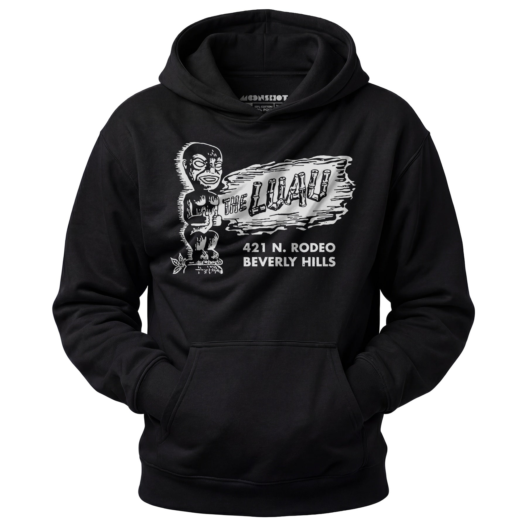 The Luau - Beverly Hills, CA - Vintage Tiki Bar - Unisex Hoodie