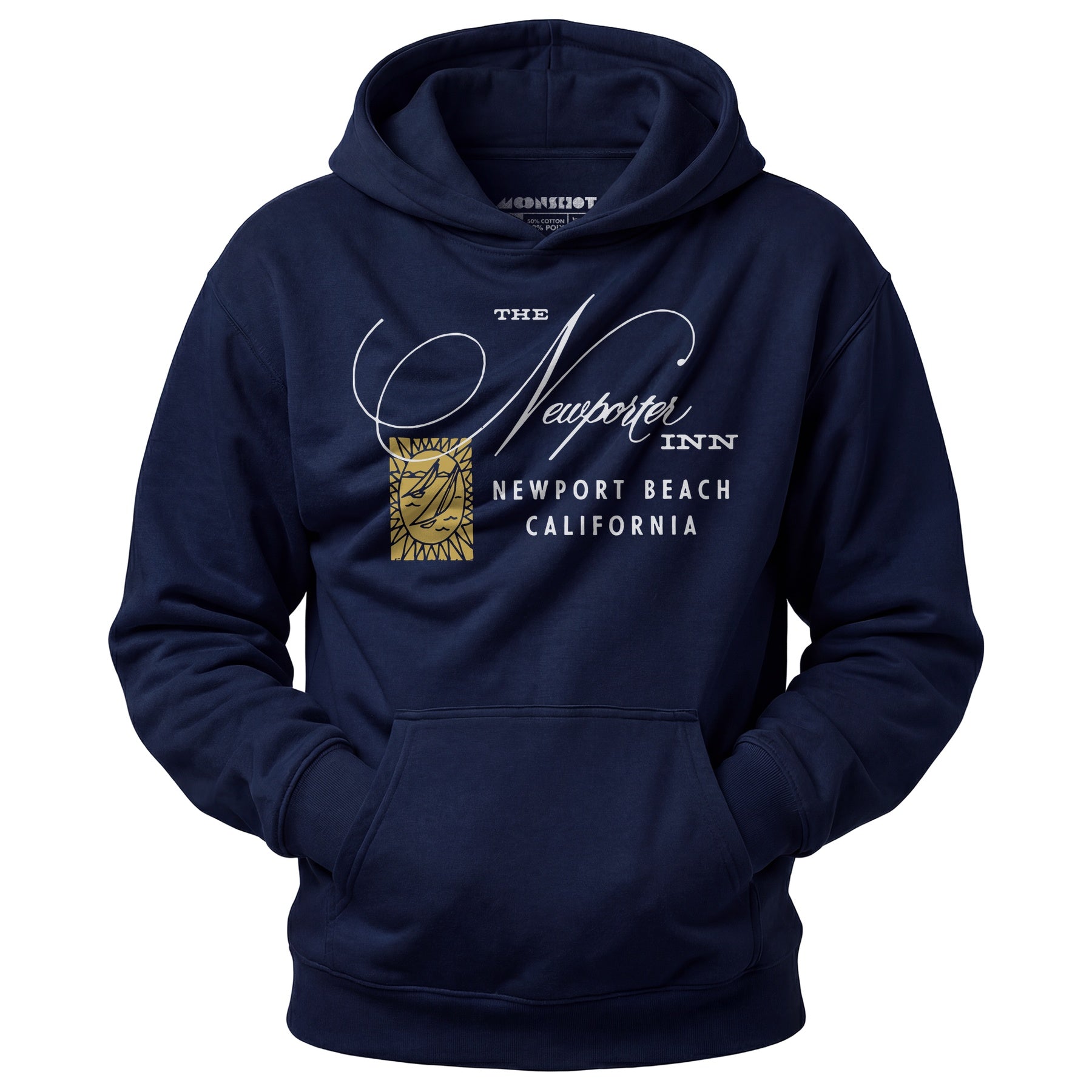 The Newporter Inn - Newport Beach, CA - Vintage Hotel - Unisex Hoodie
