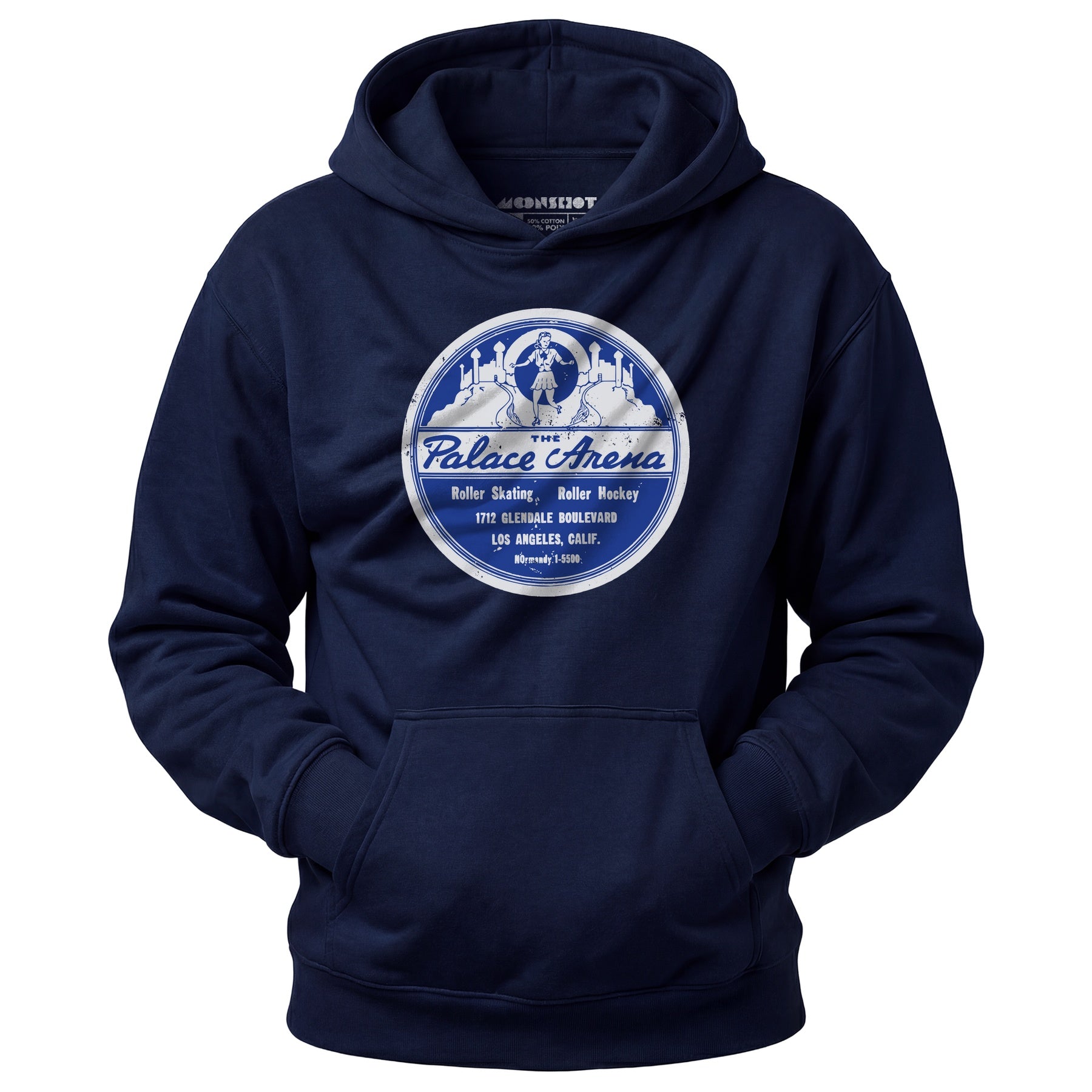The Palace Arena - Los Angeles, CA - Vintage Roller Rink - Unisex Hoodie