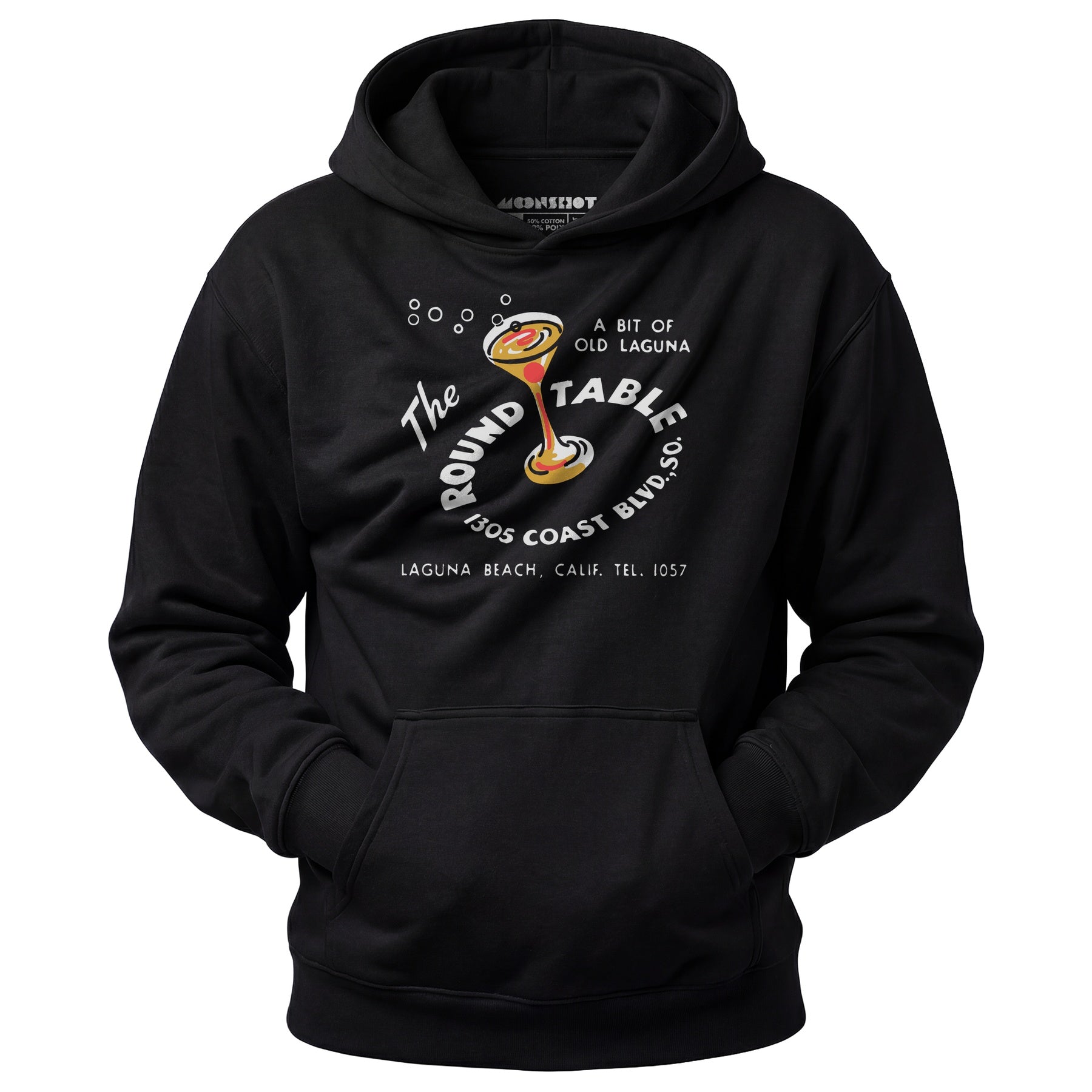 The Round Table - Laguna Beach, CA - Vintage Restaurant - Unisex Hoodie