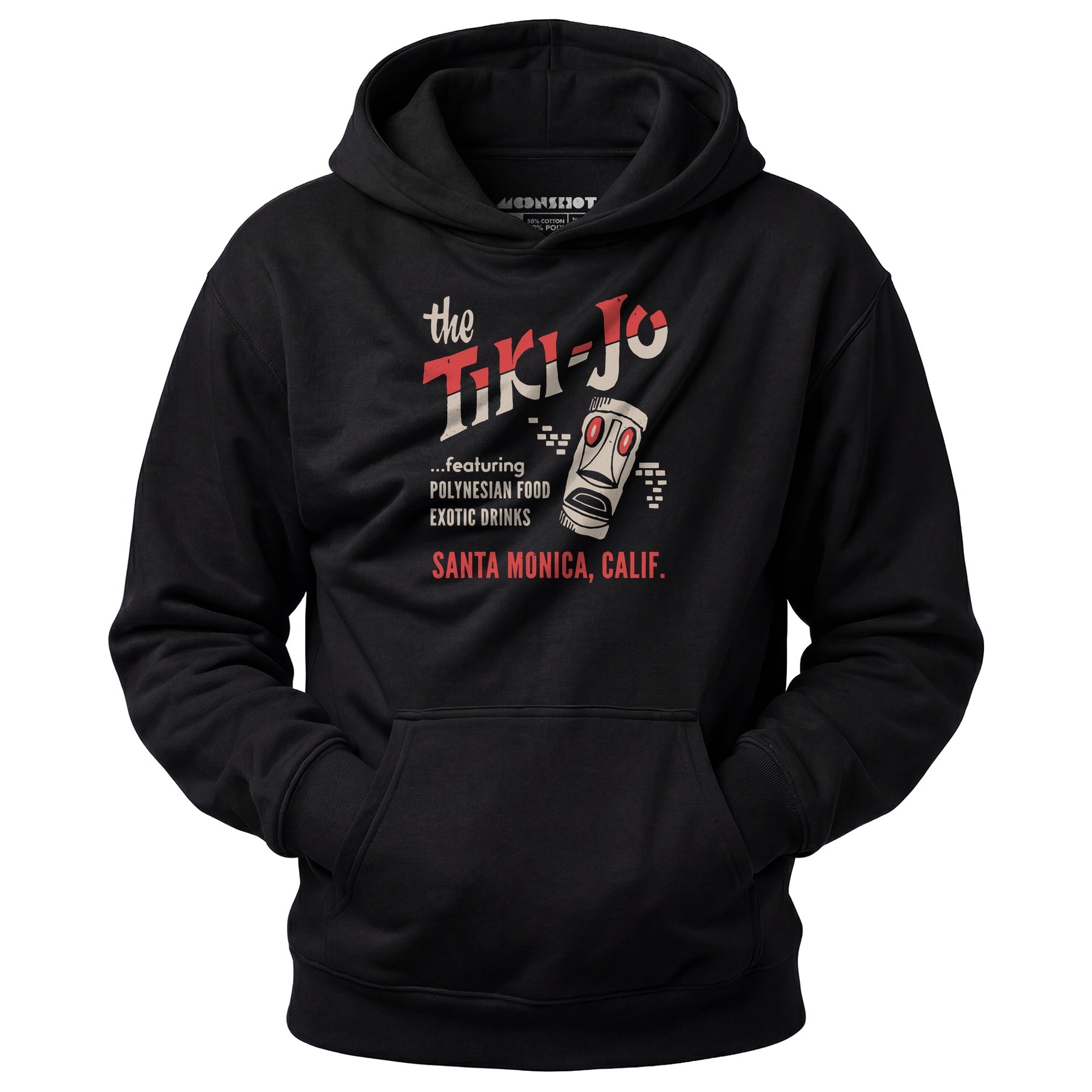 The Tiki-Jo - Santa Monica, CA - Vintage Tiki Bar - Unisex Hoodie