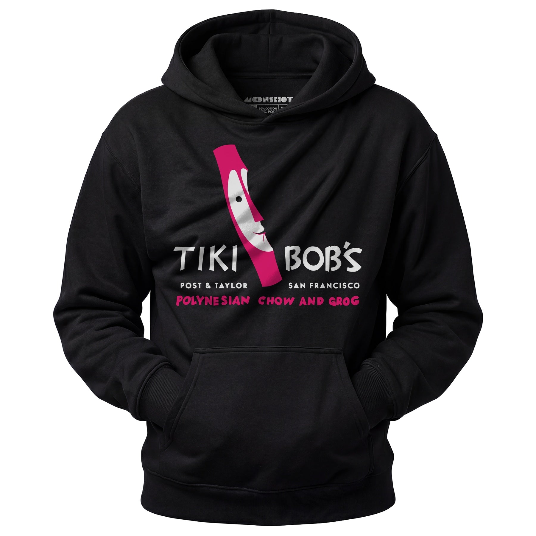 Tiki Bob's - San Francisco, CA - Vintage Tiki Bar - Unisex Hoodie