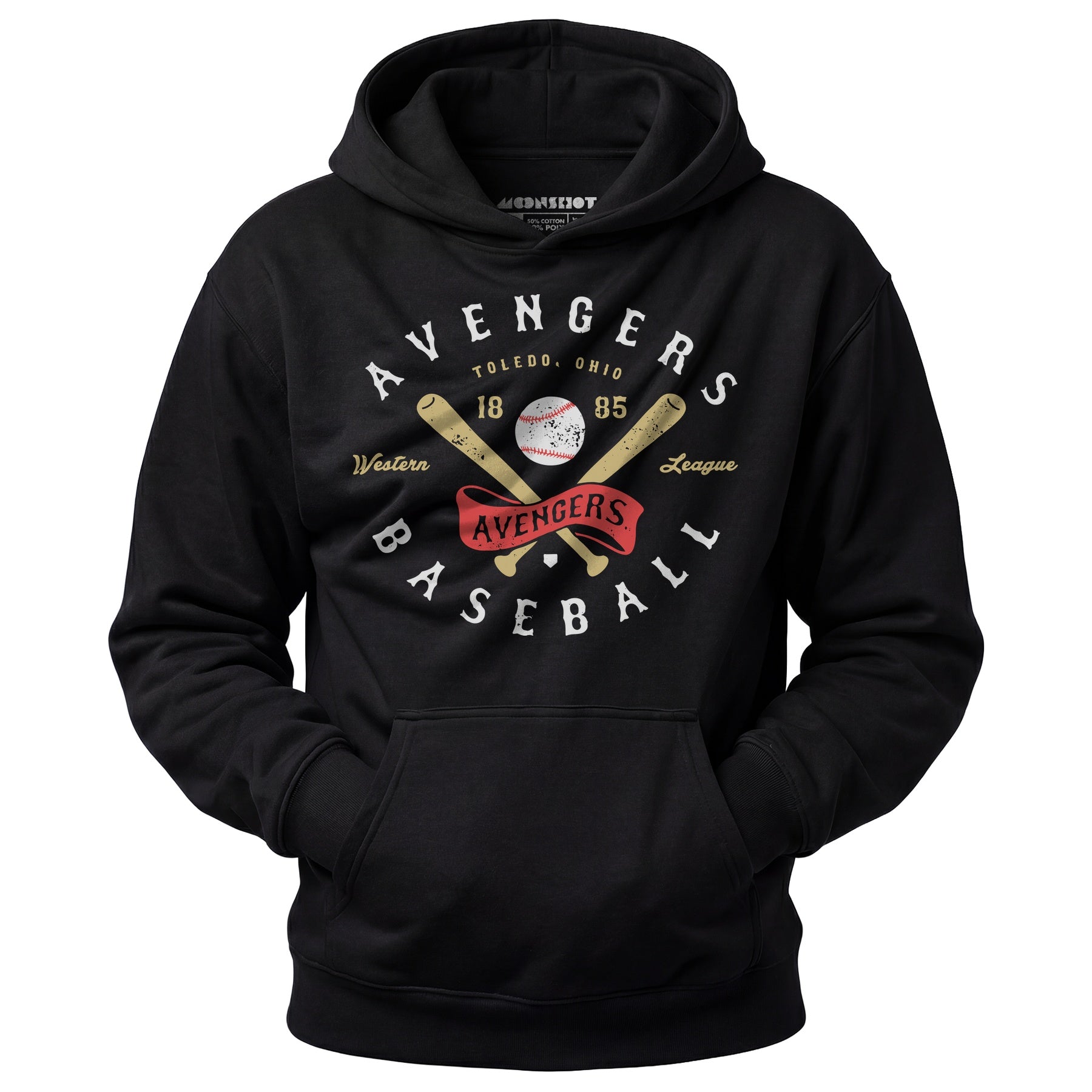 Toledo Avengers - Ohio - Vintage Defunct Baseball Teams - Unisex Hoodie