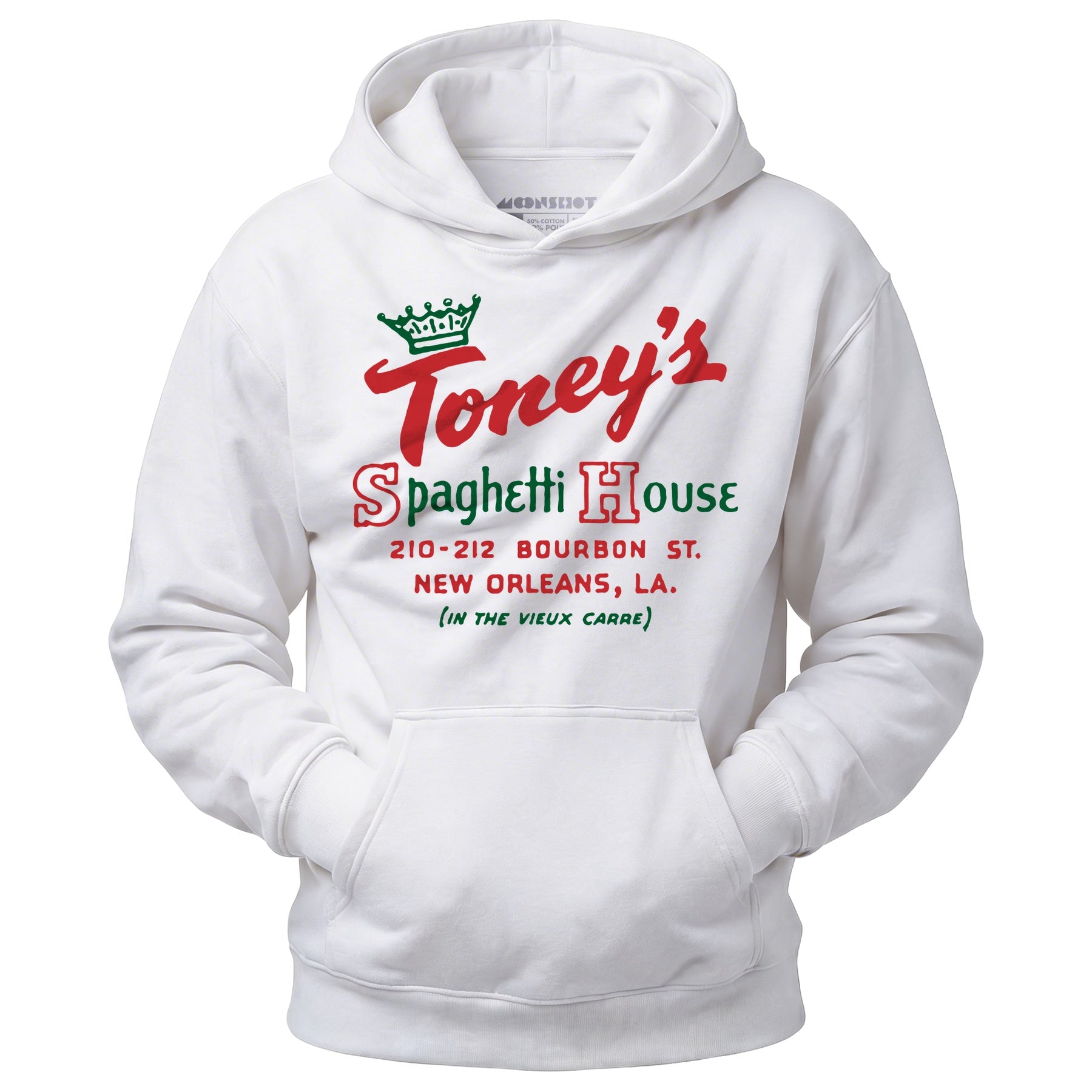 Toney's Spaghetti House - New Orleans, LA - Vintage Restaurant - Unisex Hoodie