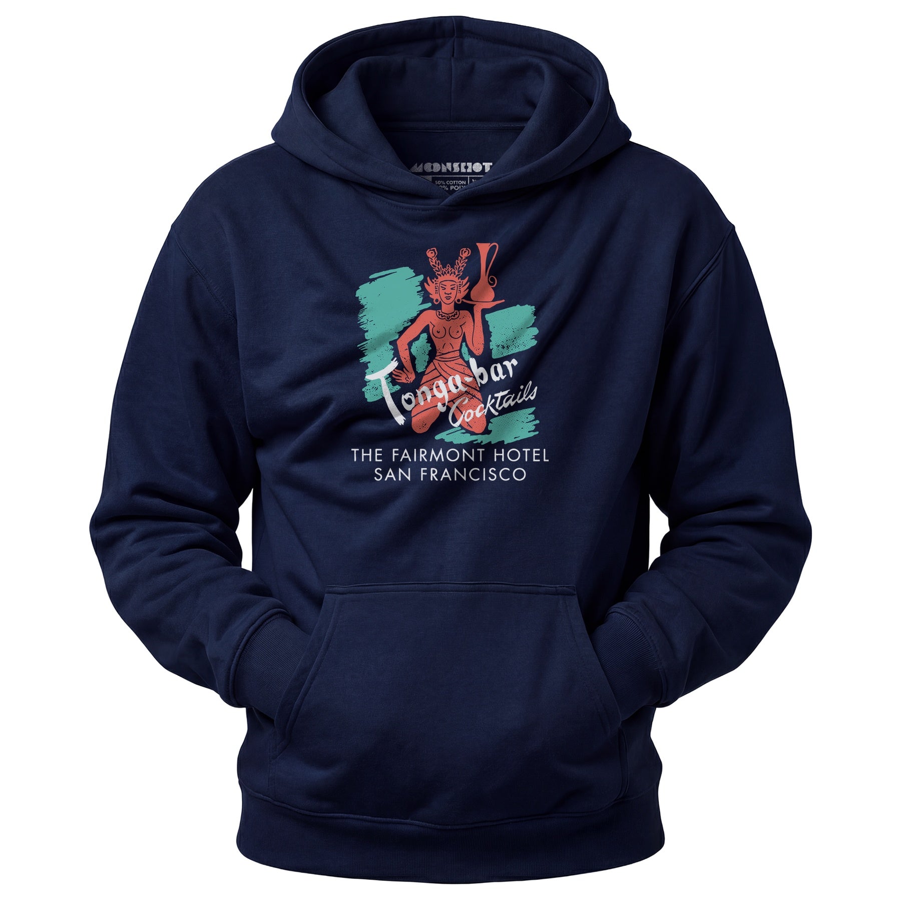 Tonga Room v2 - San Francisco, CA - Vintage Tiki Bar - Unisex Hoodie