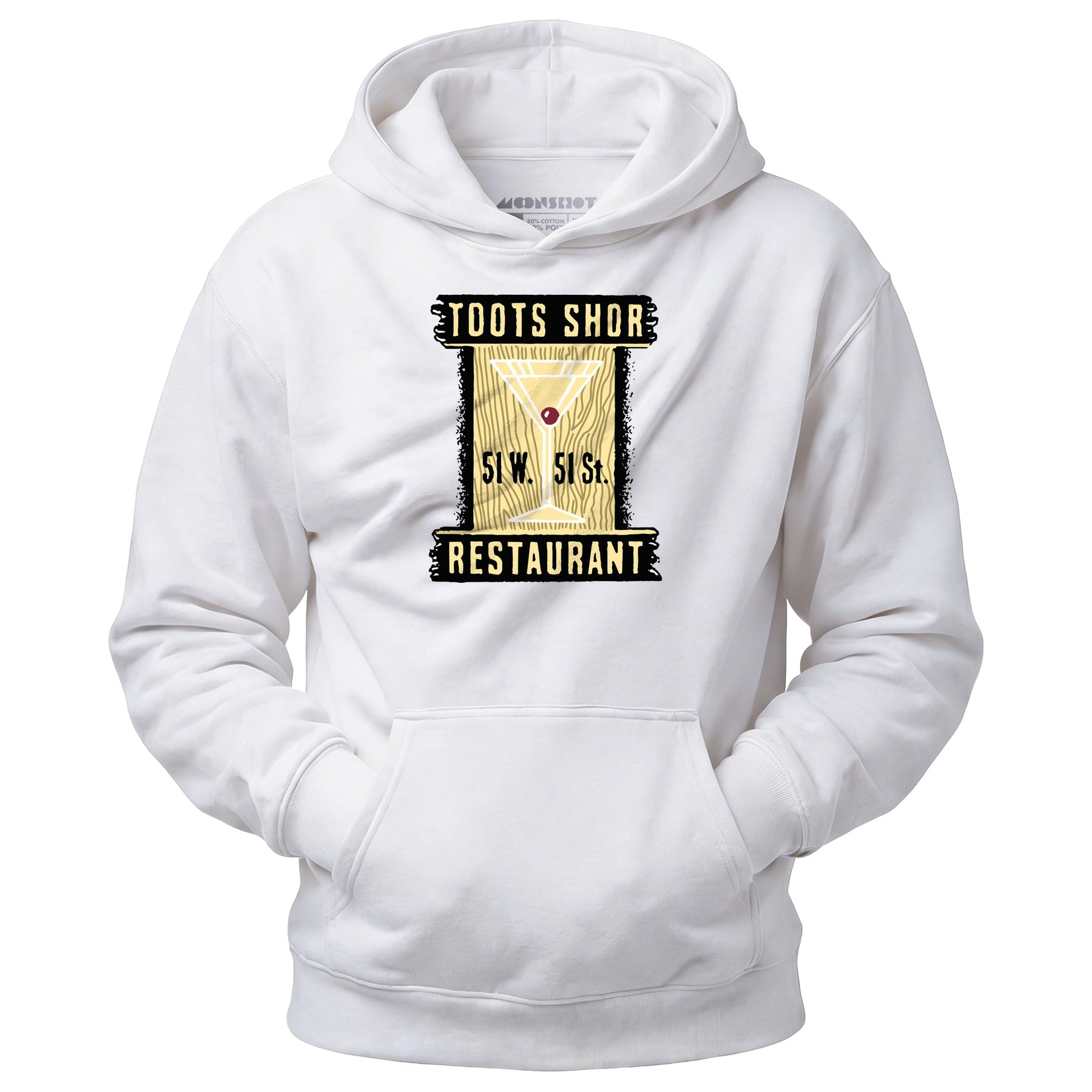 Toots Shor - Manhattan, NY - Vintage Restaurant - Unisex Hoodie