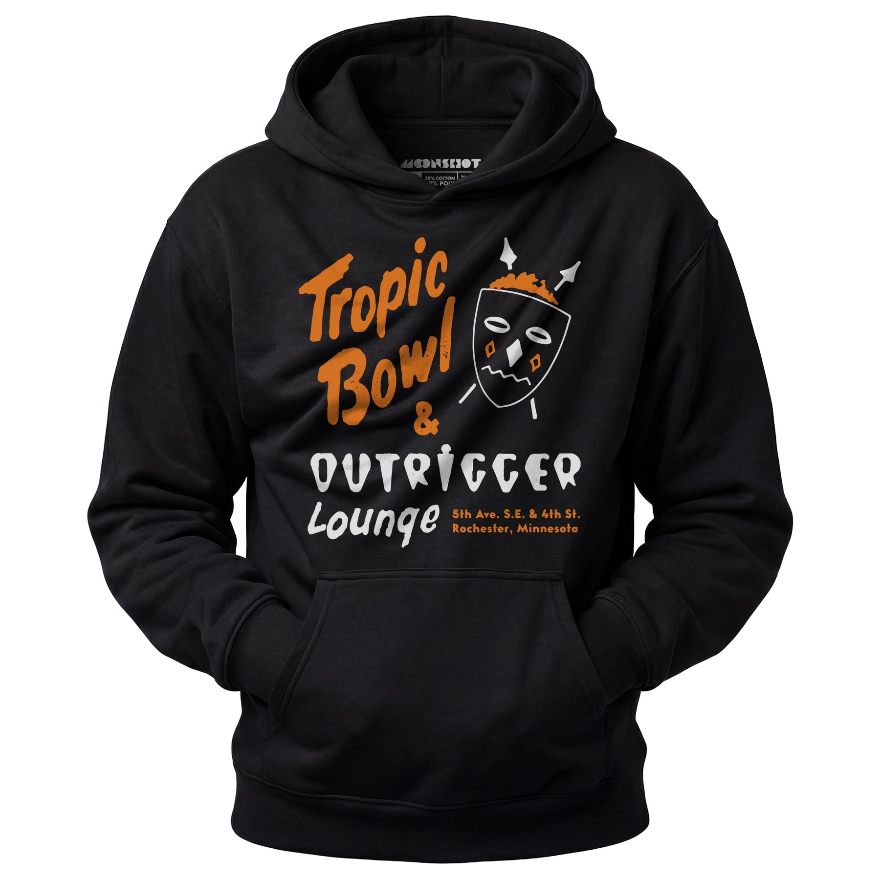 Tropic Bowl - Rochester, MN - Vintage Bowling Alley - Unisex Hoodie