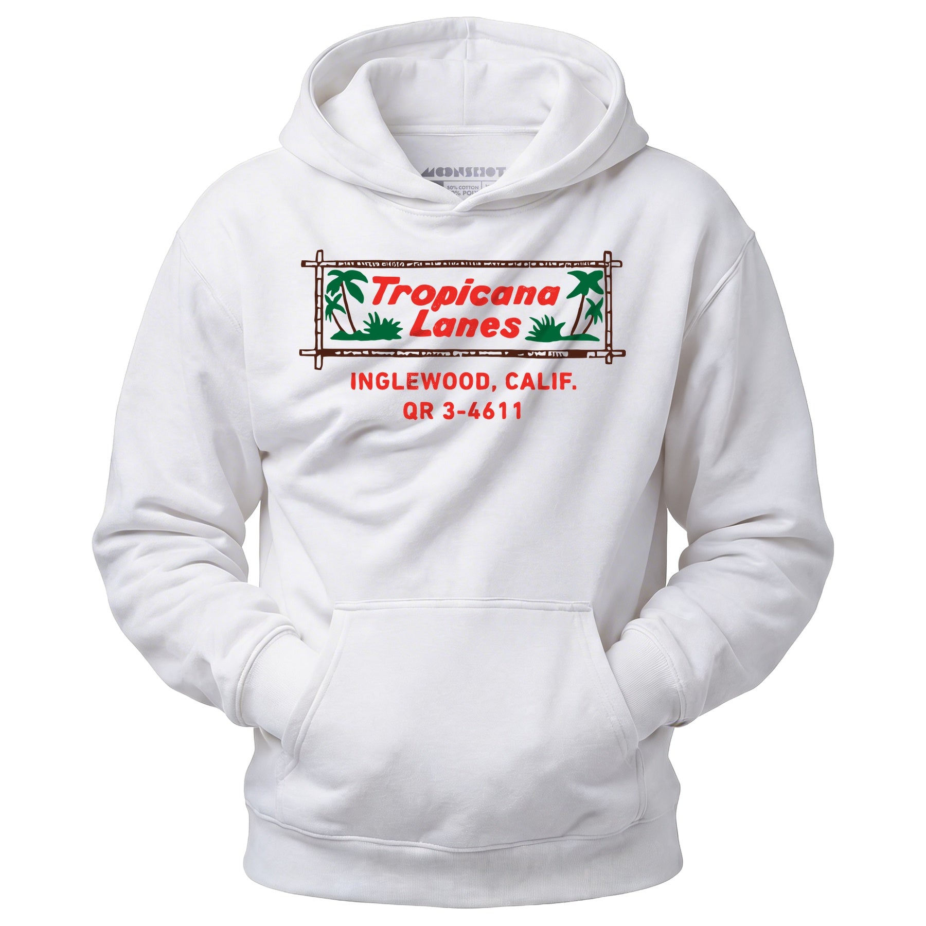 Tropicana Lanes - Inglewood, CA - Vintage Bowling Alley - Unisex Hoodie
