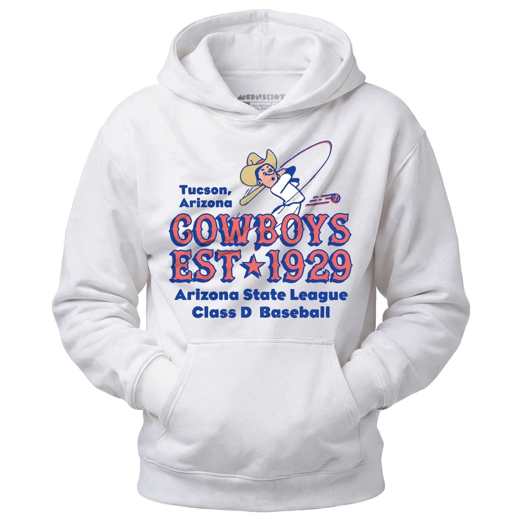 Tucson Cowboys - Arizona - Vintage Defunct Baseball Teams - Unisex Hoodie