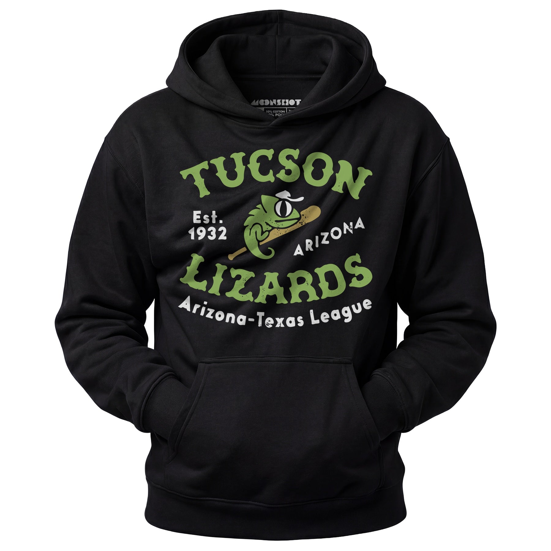 Tucson Lizards - Arizona - Vintage Defunct Baseball Teams - Unisex Hoodie