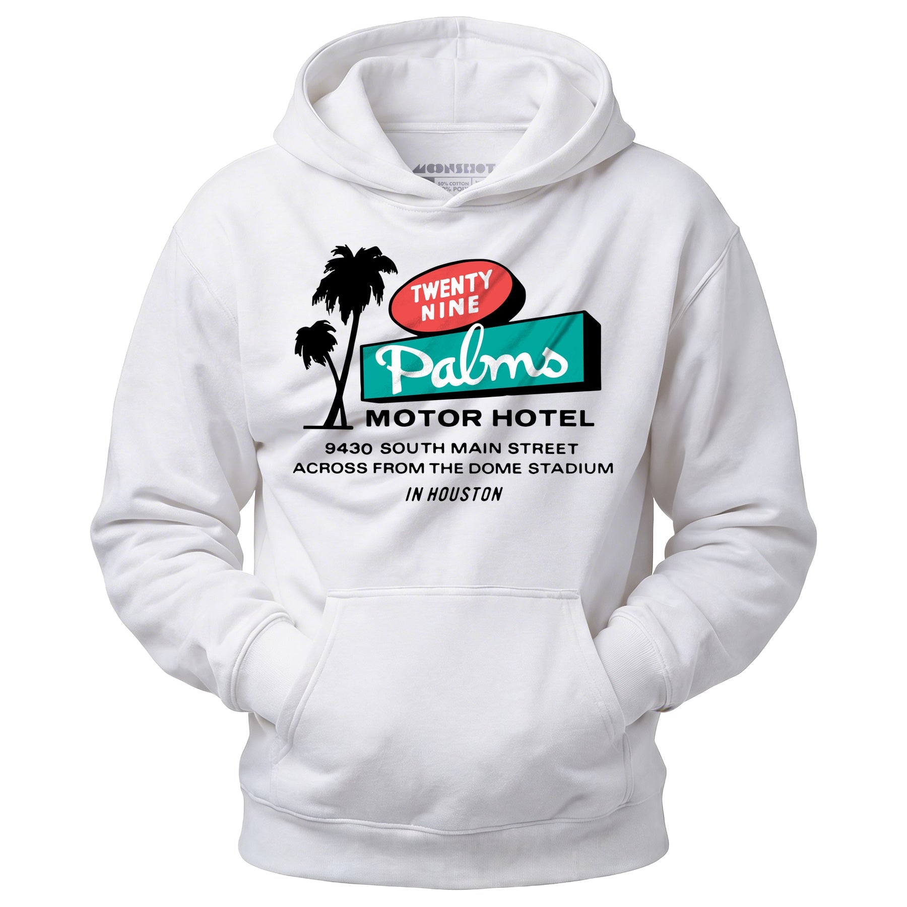 Twenty Nine Palms Motor Hotel - Houston, TX - Unisex Hoodie