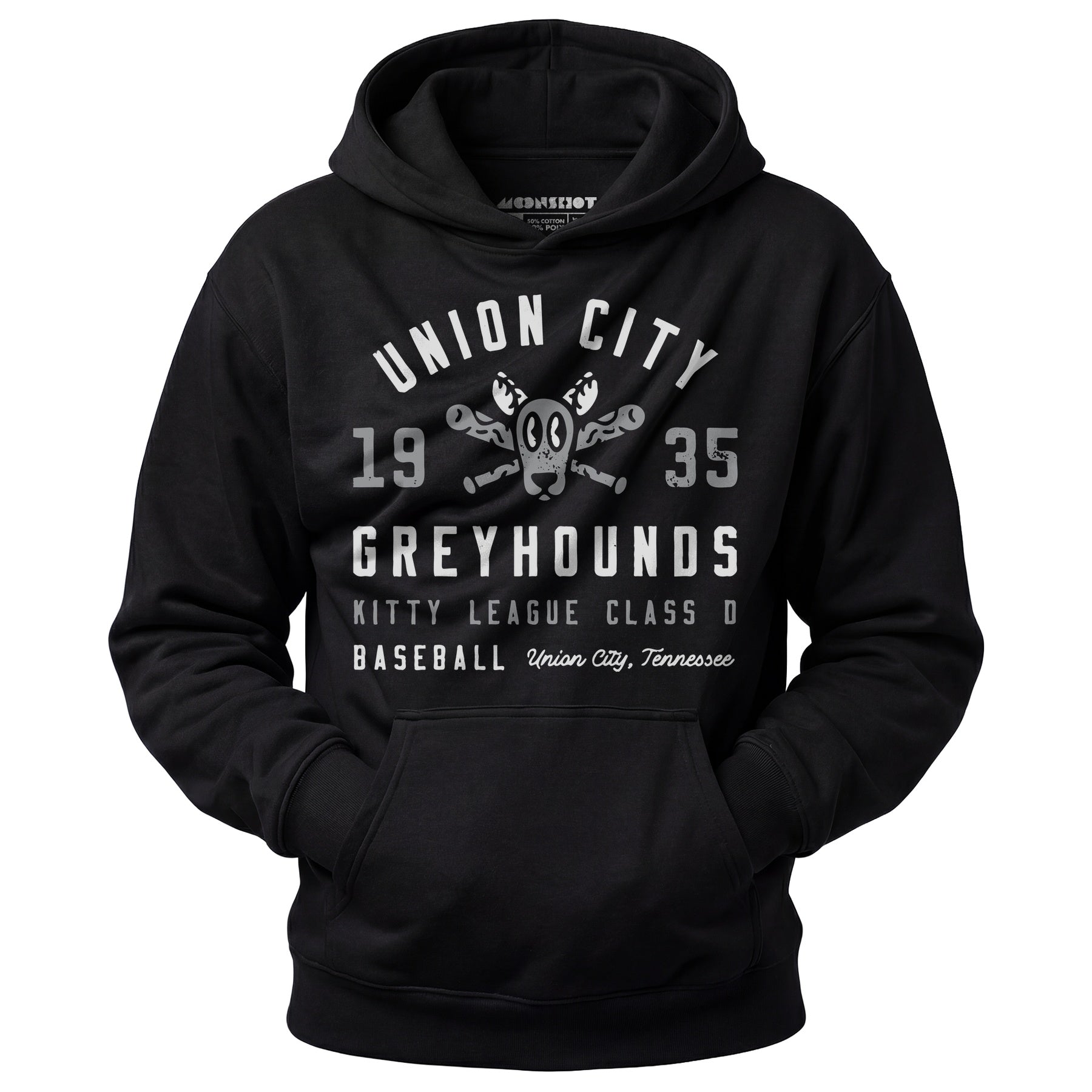 Union City Greyhounds - Tennessee - Vintage Defunct Baseball Teams - Unisex Hoodie