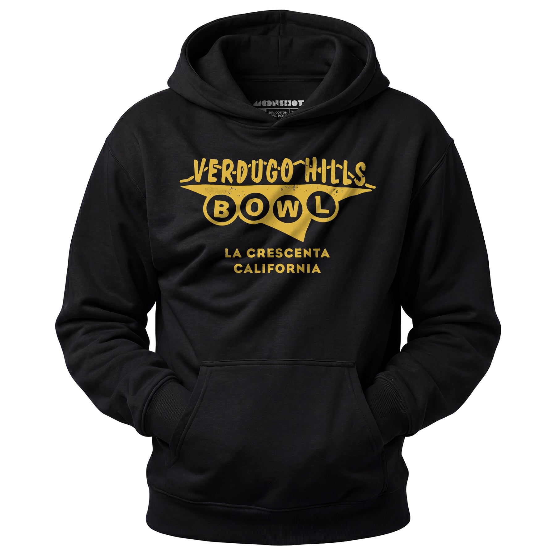 Verdugo Hills - La Crescenta, CA - Vintage Bowling Alley - Unisex Hoodie
