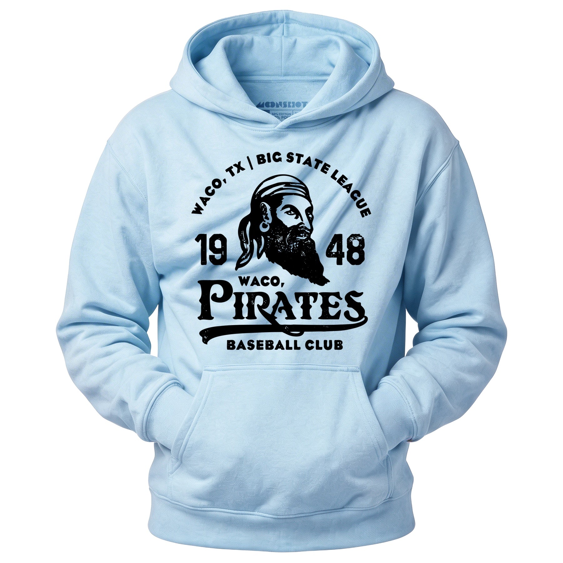 Waco Pirates - Texas - Vintage Defunct Baseball Teams - Unisex Hoodie