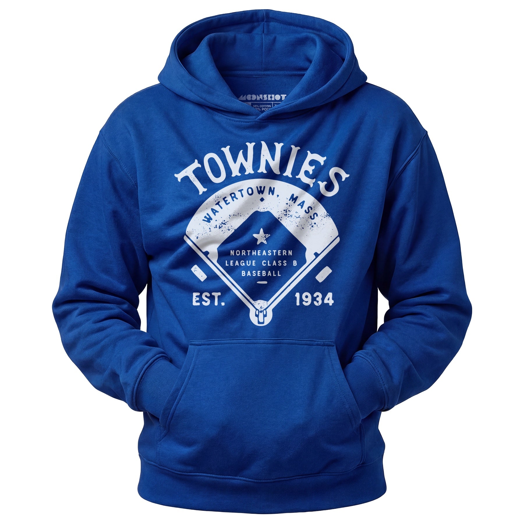 Watertown Townies - Massachusetts - Vintage Defunct Baseball Teams - Unisex Hoodie
