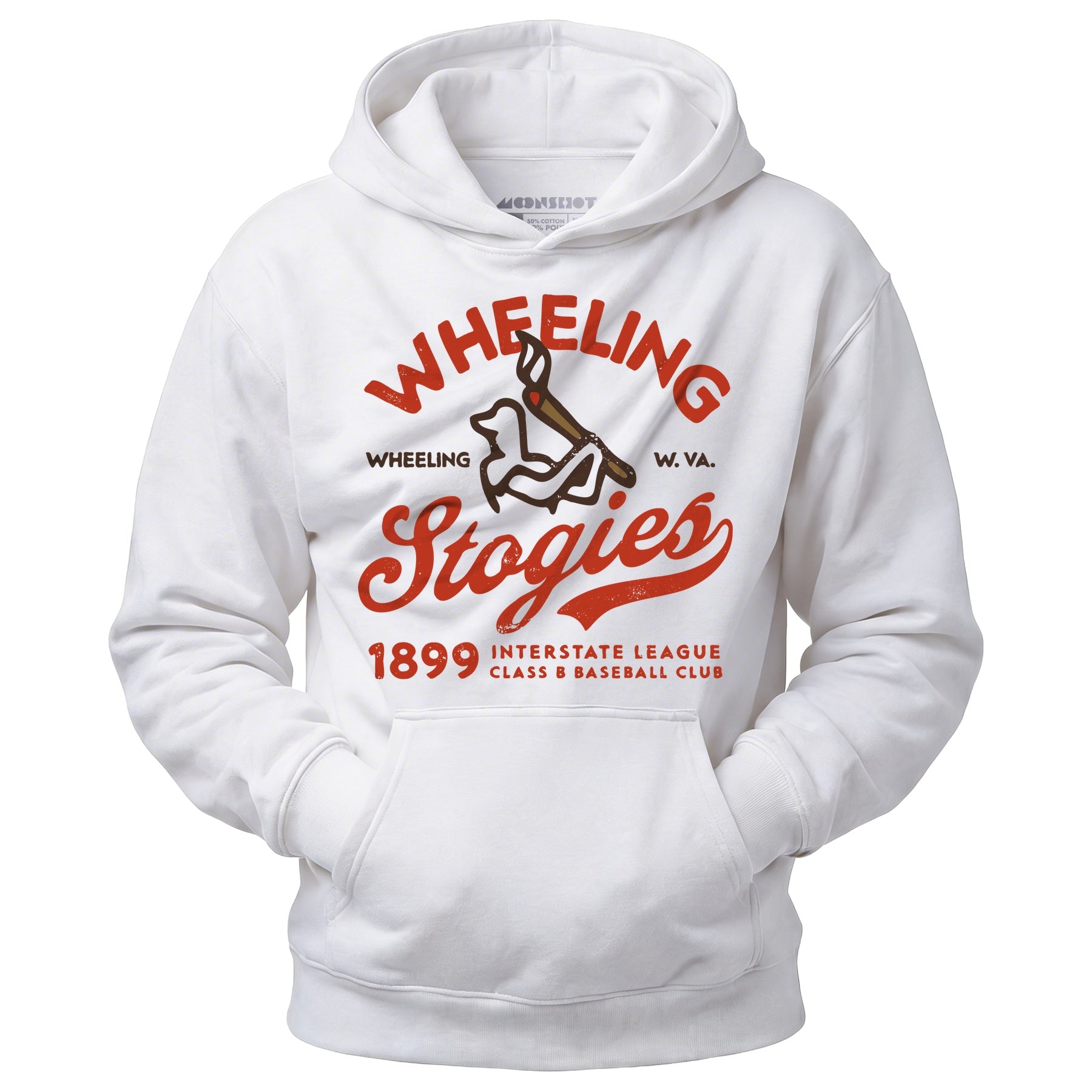 Wheeling Stogies - West Virginia - Vintage Defunct Baseball Teams - Unisex Hoodie