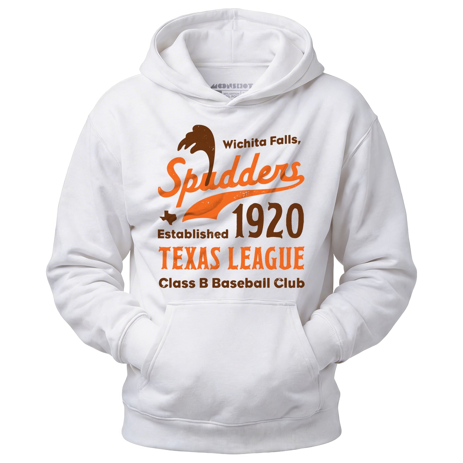Wichita Falls Spudders - Texas - Vintage Defunct Baseball Teams - Unisex Hoodie