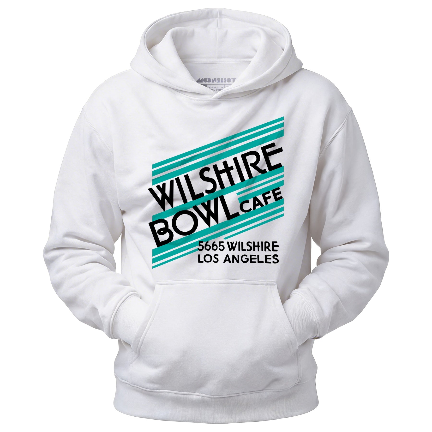Wilshire Bowl Cafe - Los Angeles, CA - Vintage Restaurant - Unisex Hoodie
