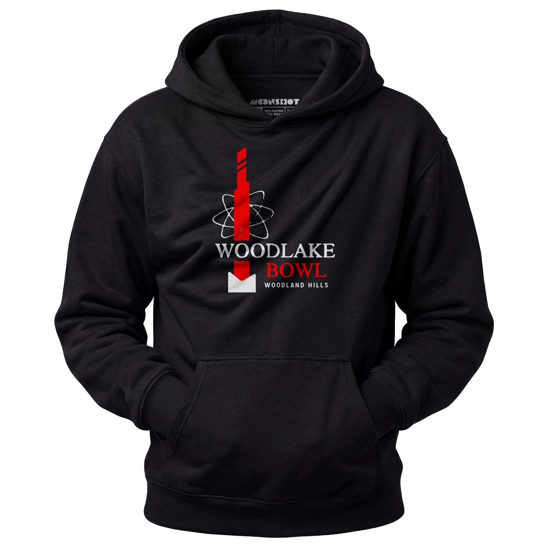 Woodlake Bowl - Woodland Hills, CA - Vintage Bowling Alley - Unisex Hoodie