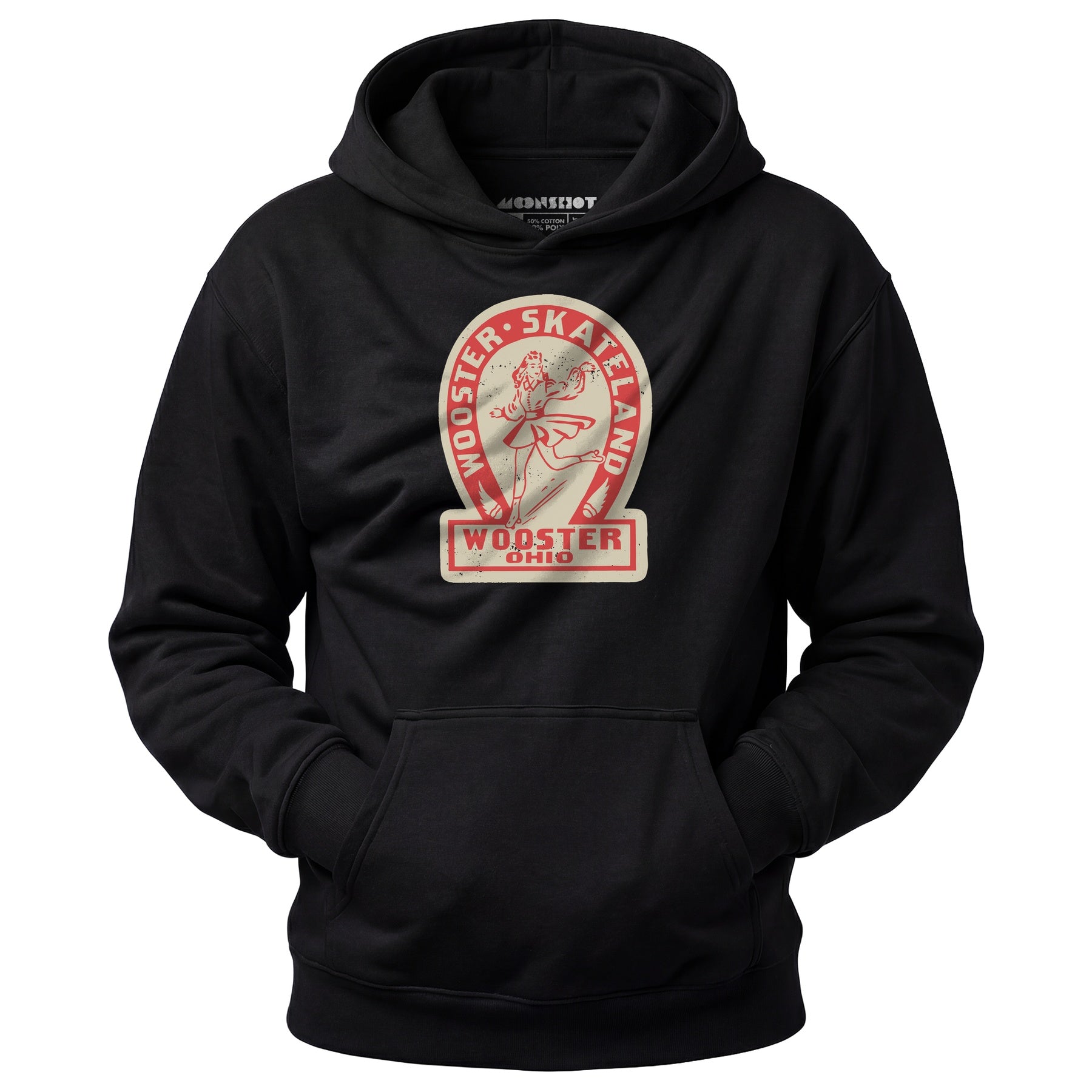Wooster Skateland - Wooster, OH - Vintage Roller Rink - Unisex Hoodie