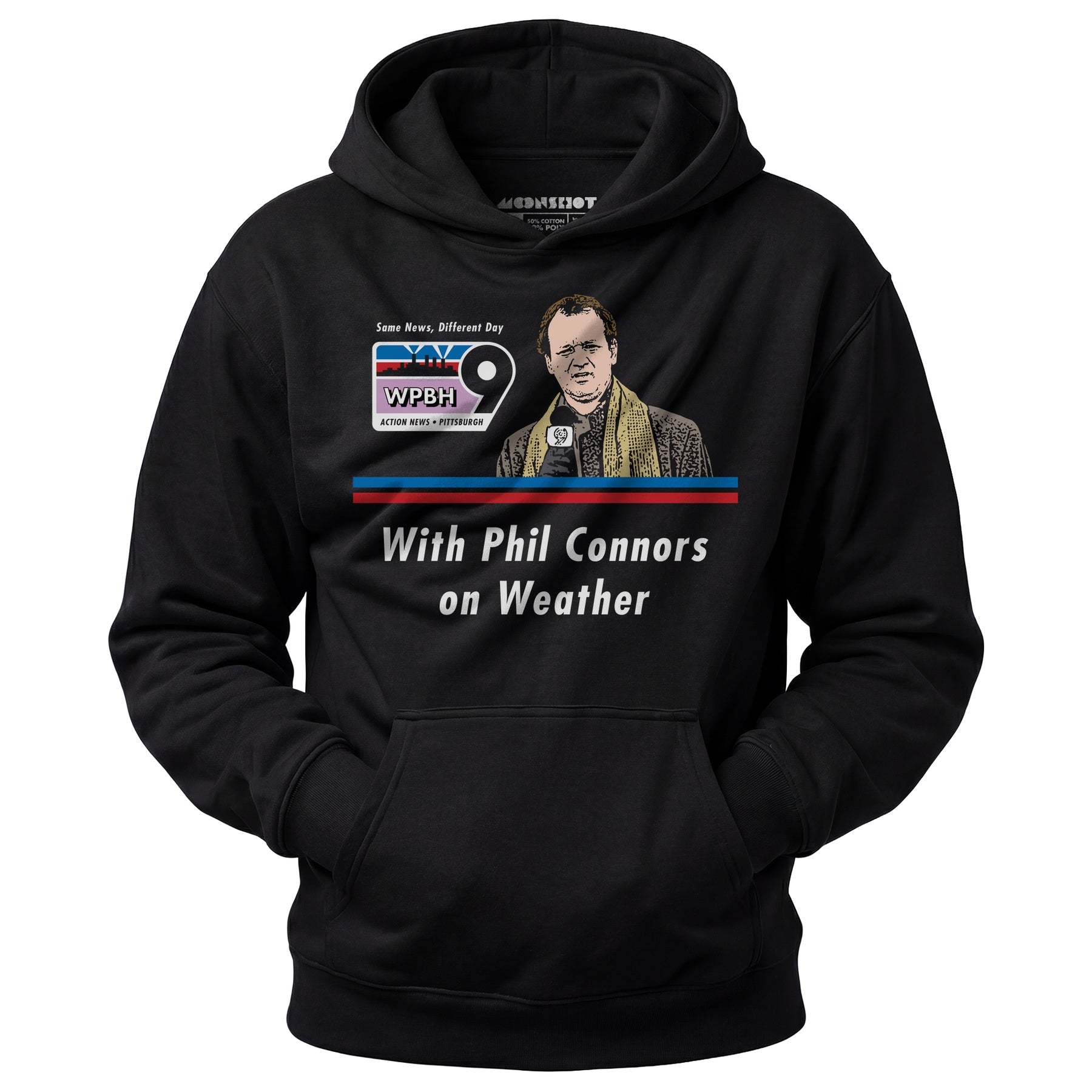 WPBH News with Phil Connors - Groundhog Day - Unisex Hoodie