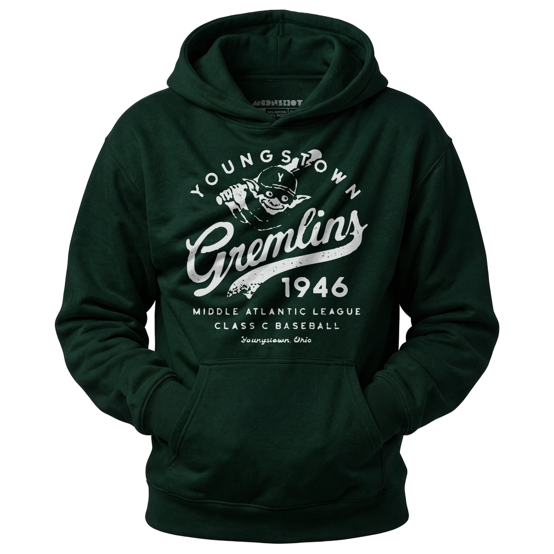 Youngstown Gremlins - Ohio - Vintage Defunct Baseball Teams - Unisex Hoodie