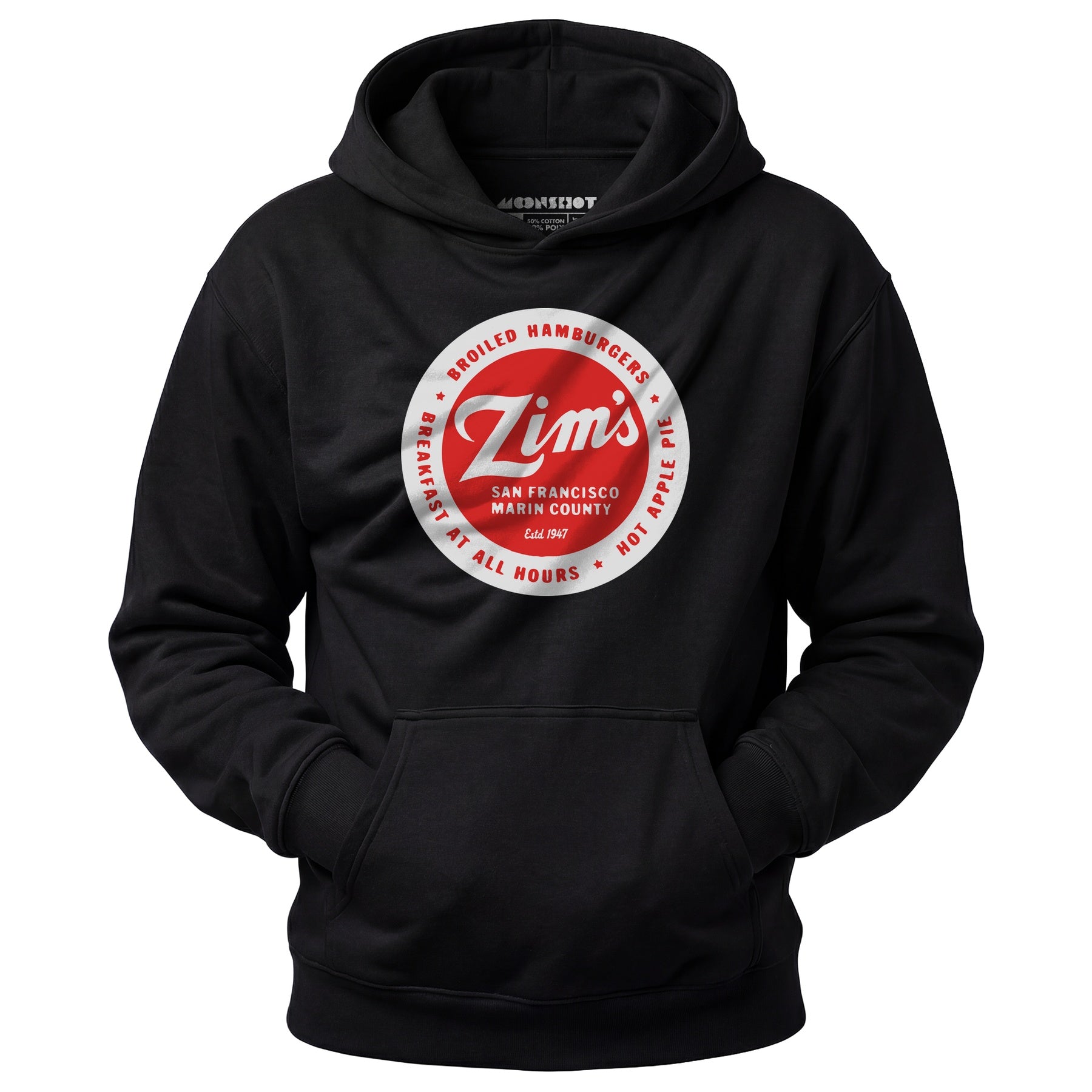 Zim's Hamburgers - San Francisco, CA - Vintage Restaurant - Unisex Hoodie