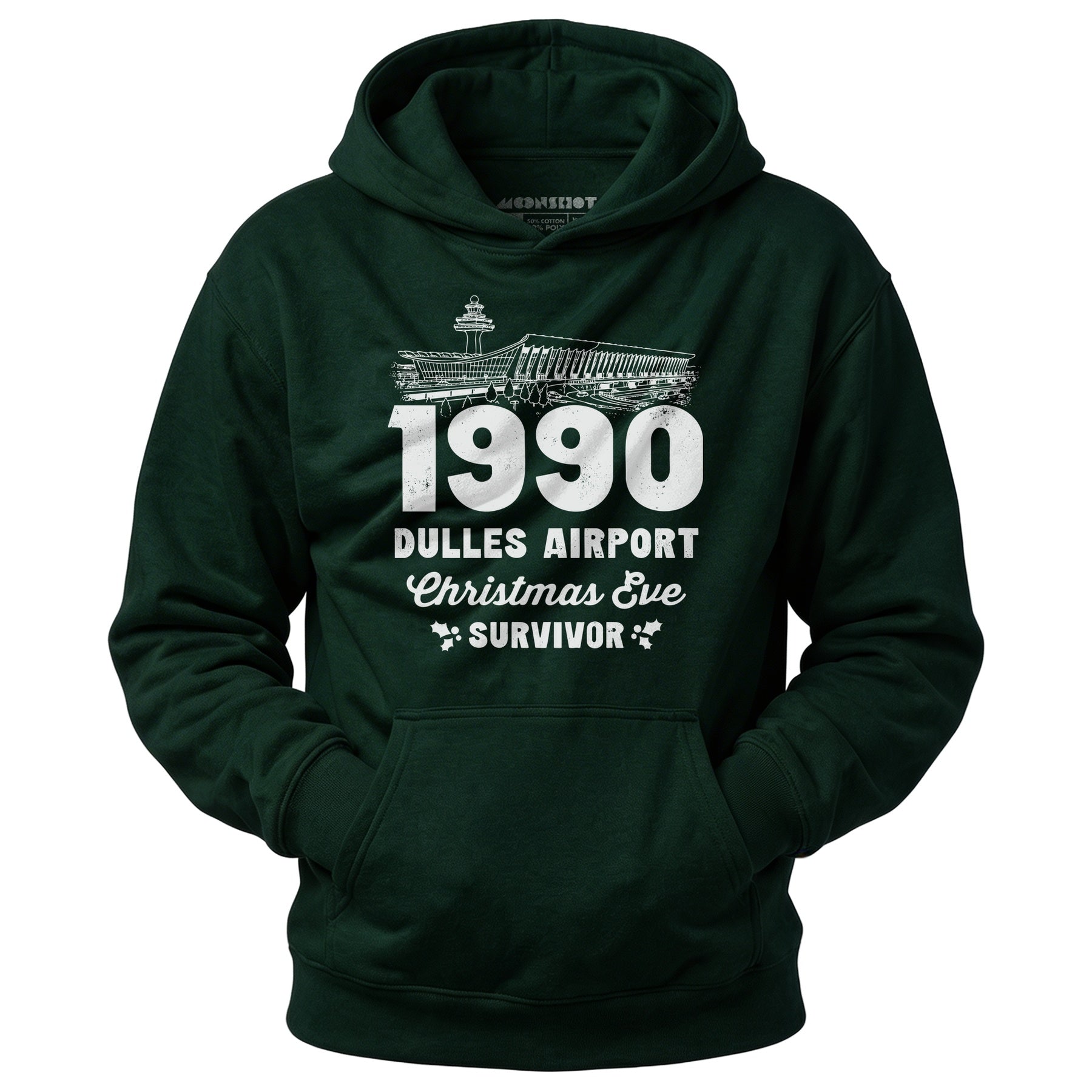 1990 Dulles Airport Christmas Eve Survivor - Unisex Hoodie