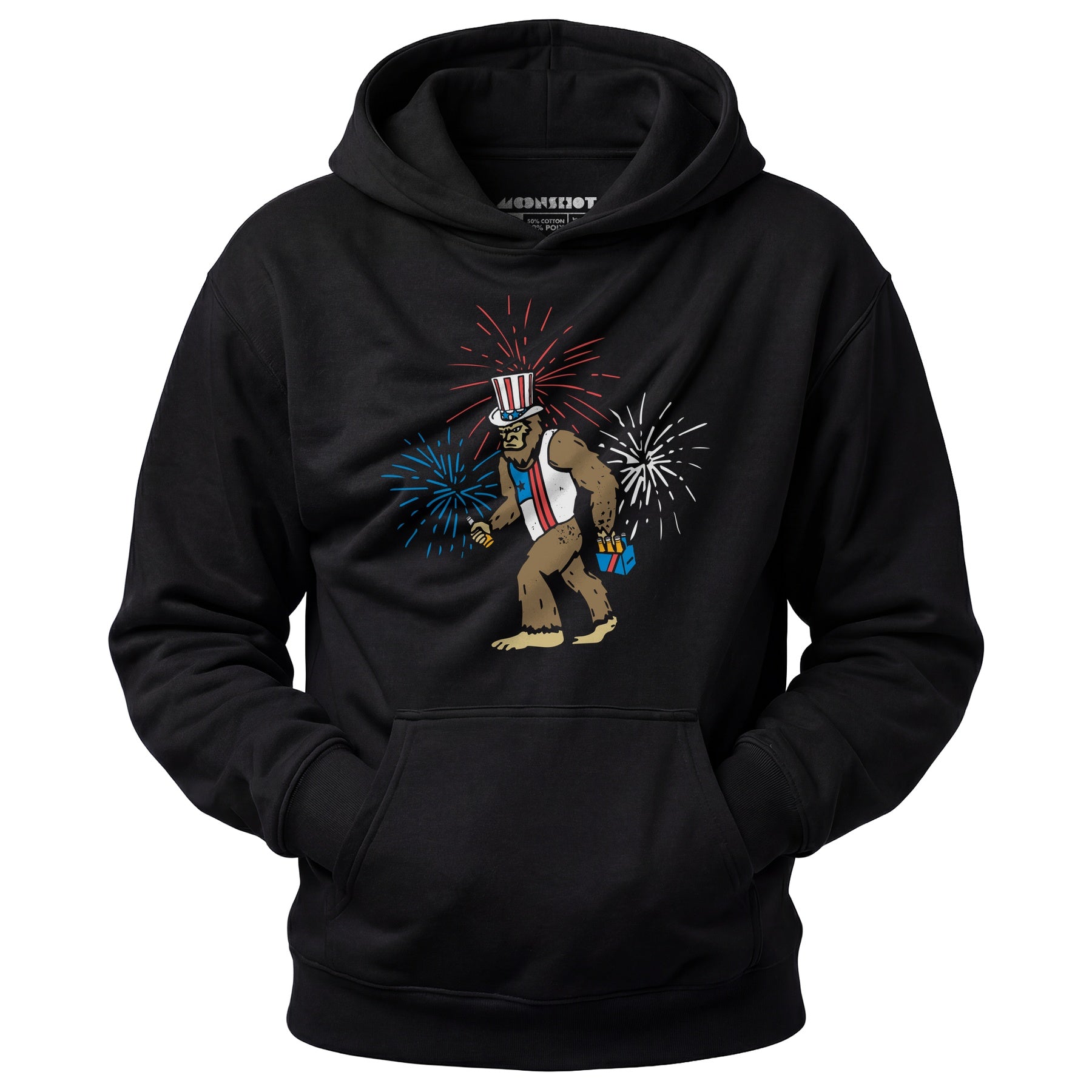 4th of July Bigfoot - Unisex Hoodie