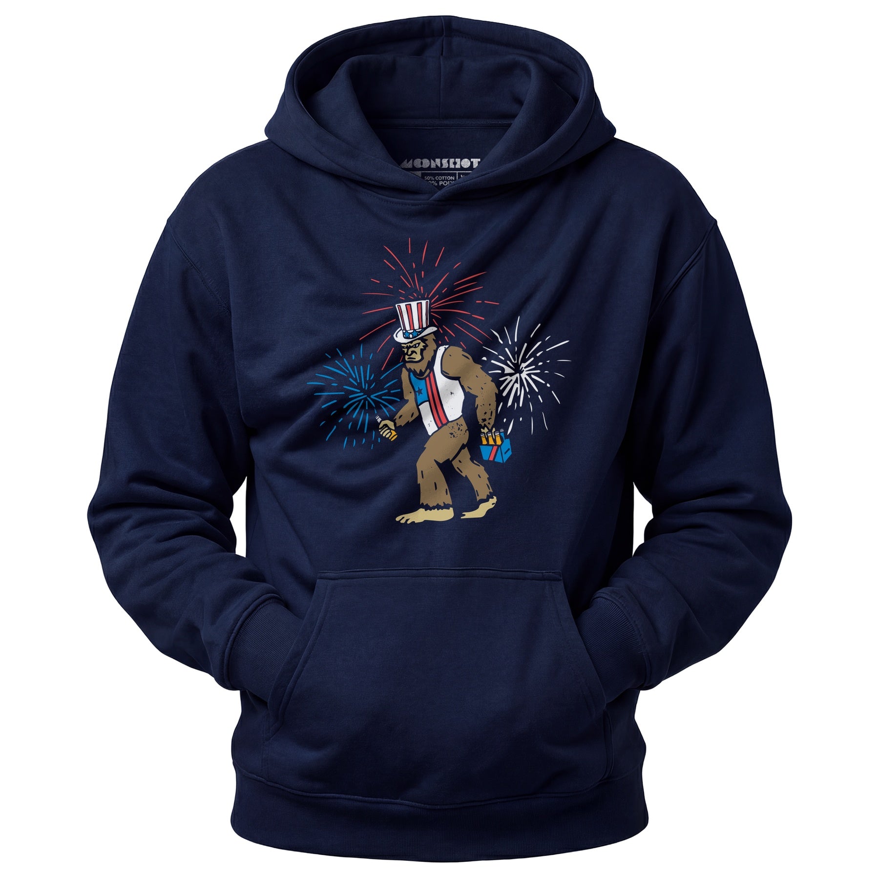 4th of July Bigfoot - Unisex Hoodie